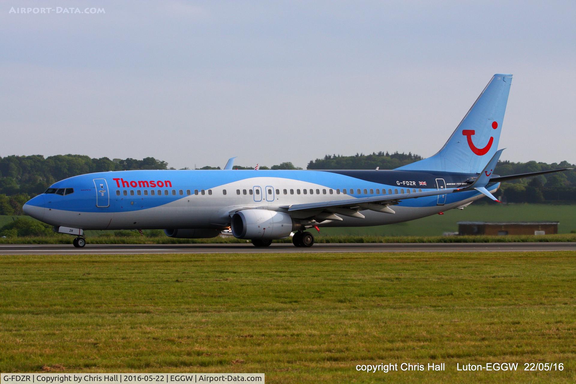 G-FDZR, 2009 Boeing 737-8K5 C/N 35145, Thomson