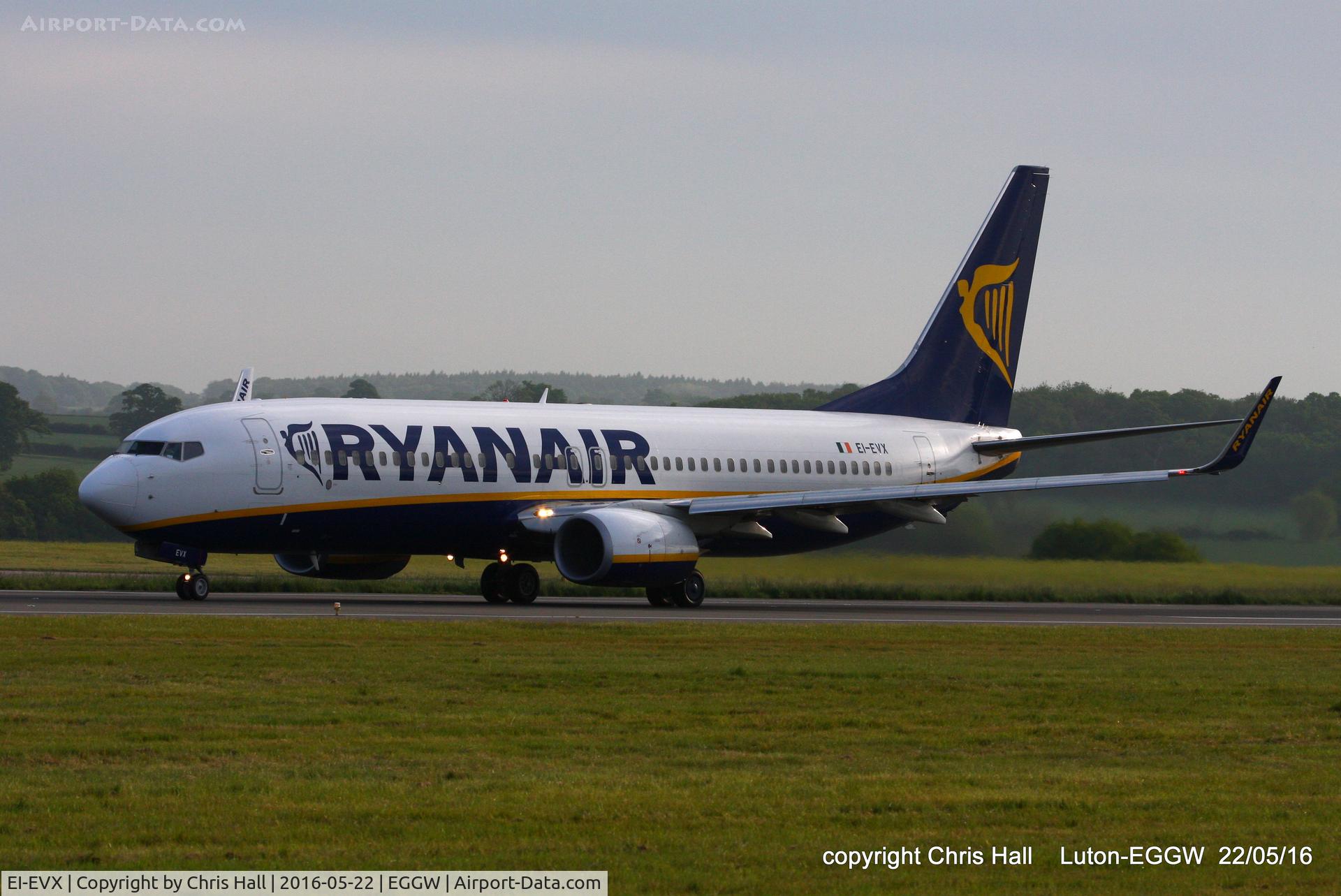 EI-EVX, 2012 Boeing 737-8AS C/N 40317, Ryanair