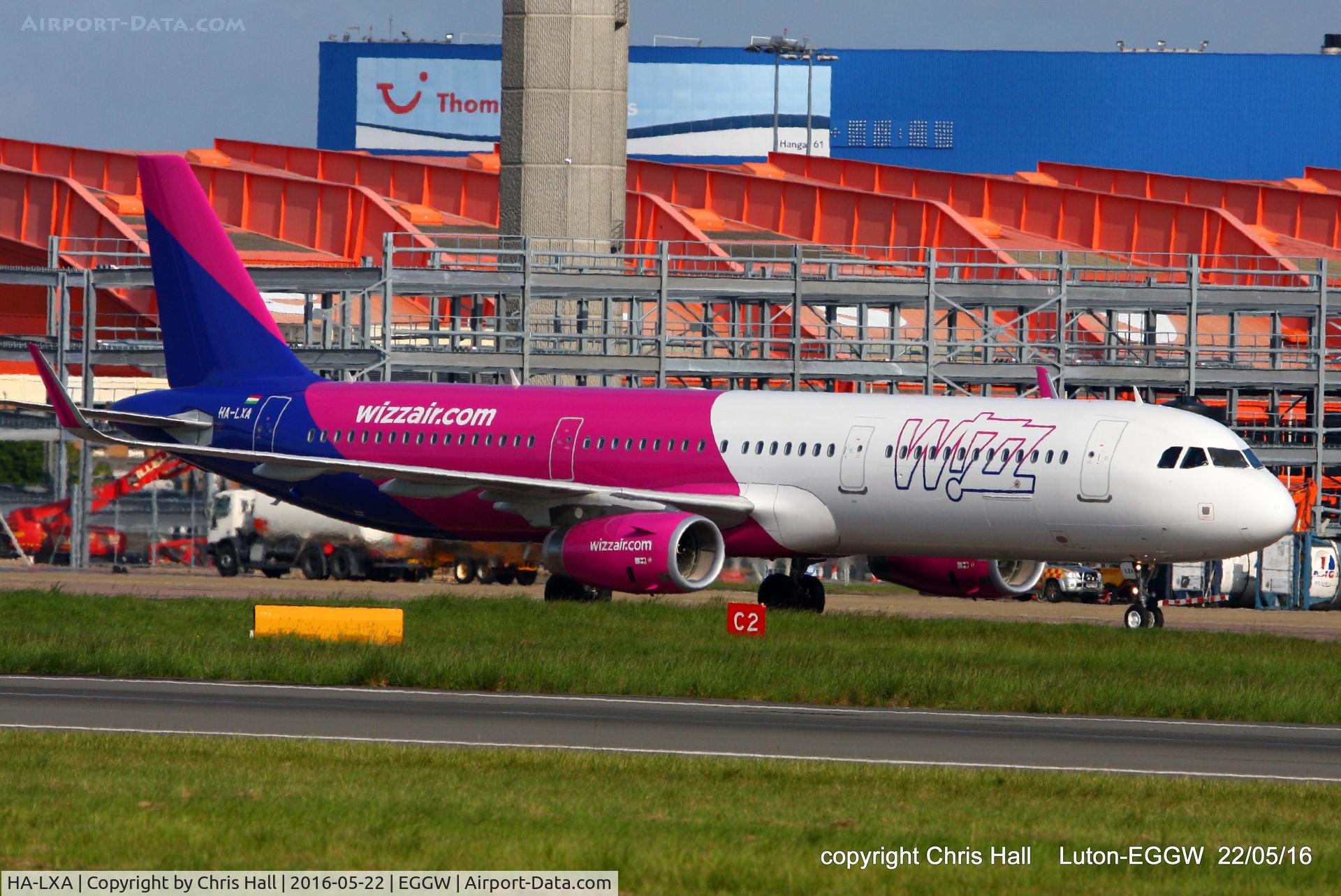 HA-LXA, 2015 Airbus A321-231 C/N 6848, Wizzair