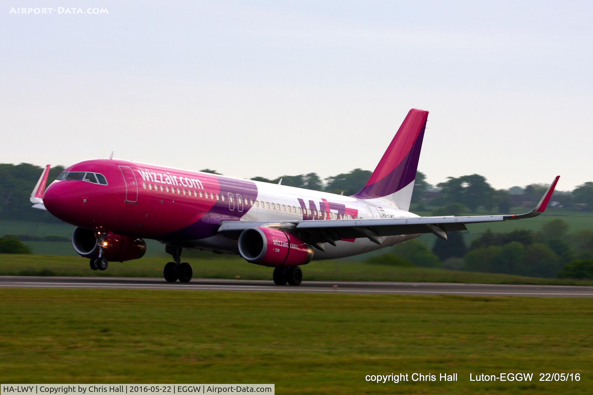 HA-LWY, 2014 Airbus A320-232 C/N 6058, Wizzair