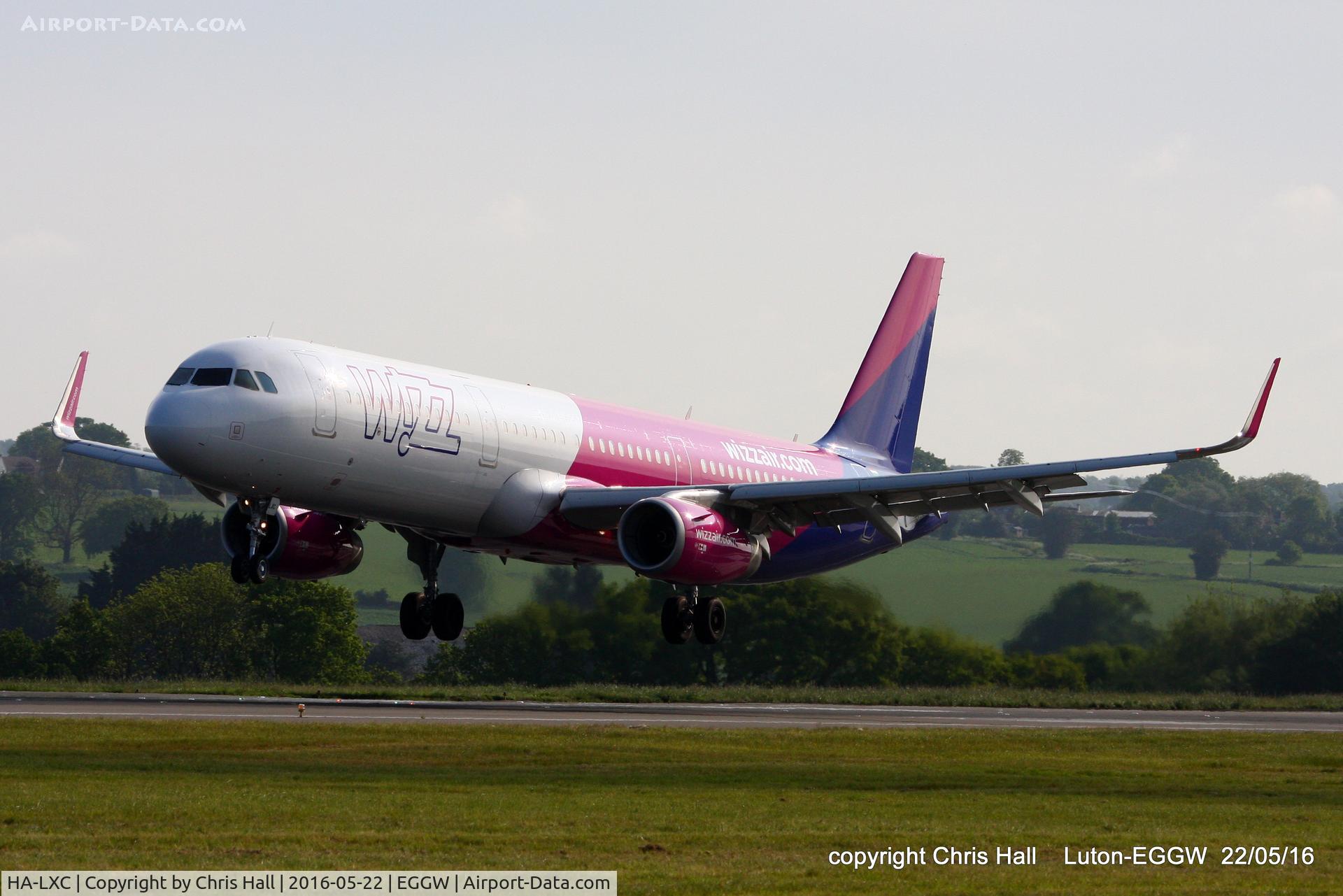 HA-LXC, 2016 Airbus A321-231 C/N 6976, Wizzair