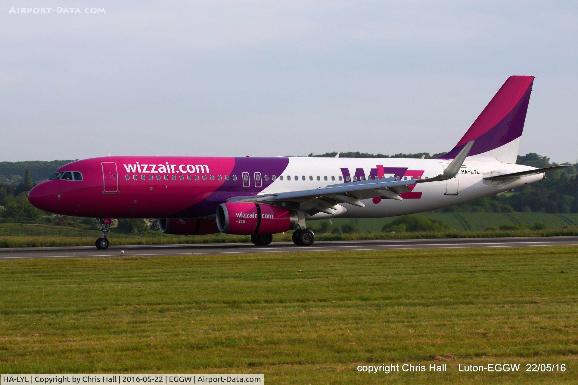 HA-LYL, 2015 Airbus A320-232 C/N 6489, Wizzair
