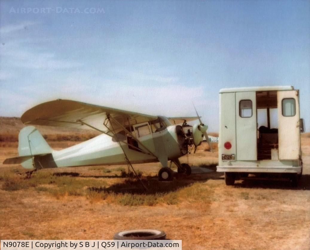 N9078E, 1946 Aeronca 11AC Chief C/N 11AC-710, Planes also need to be worked on. I know exactly (almost) how many hours I have in the air, but how many spent working on them I will never know, only that its been a lot! 78E at Fremont airport.