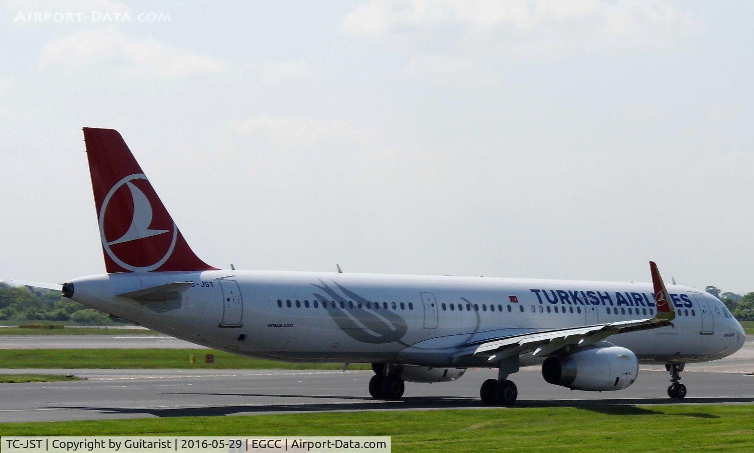 TC-JST, 2015 Airbus A321-231 C/N 6682, At Manchester