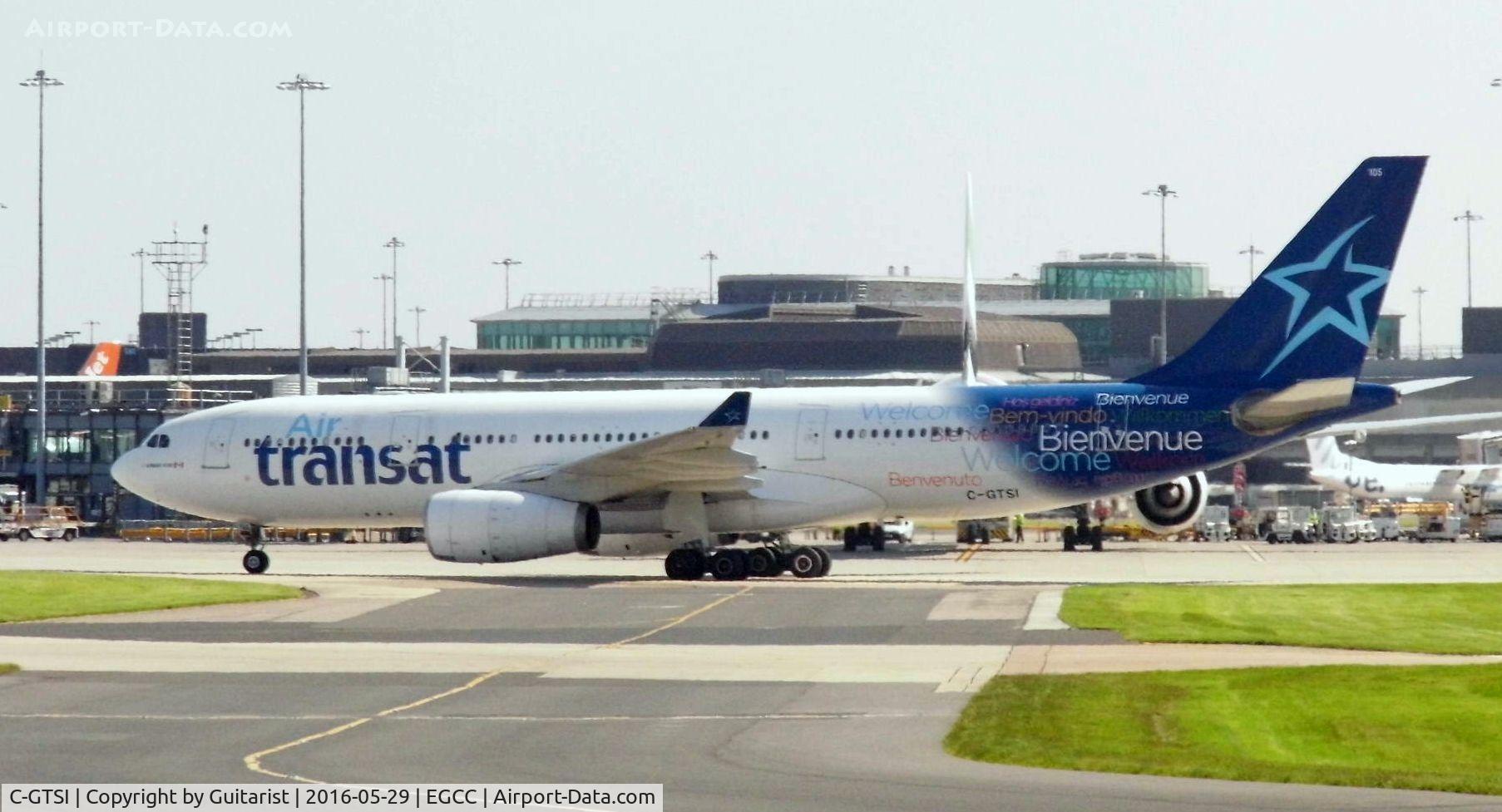 C-GTSI, 2001 Airbus A330-243 C/N 427, At Manchester