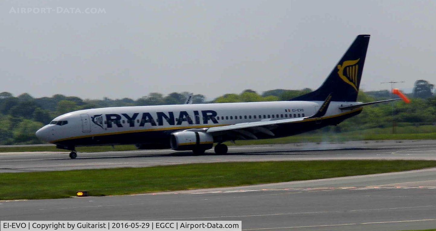 EI-EVO, 2012 Boeing 737-8AS C/N 40297, At Manchester