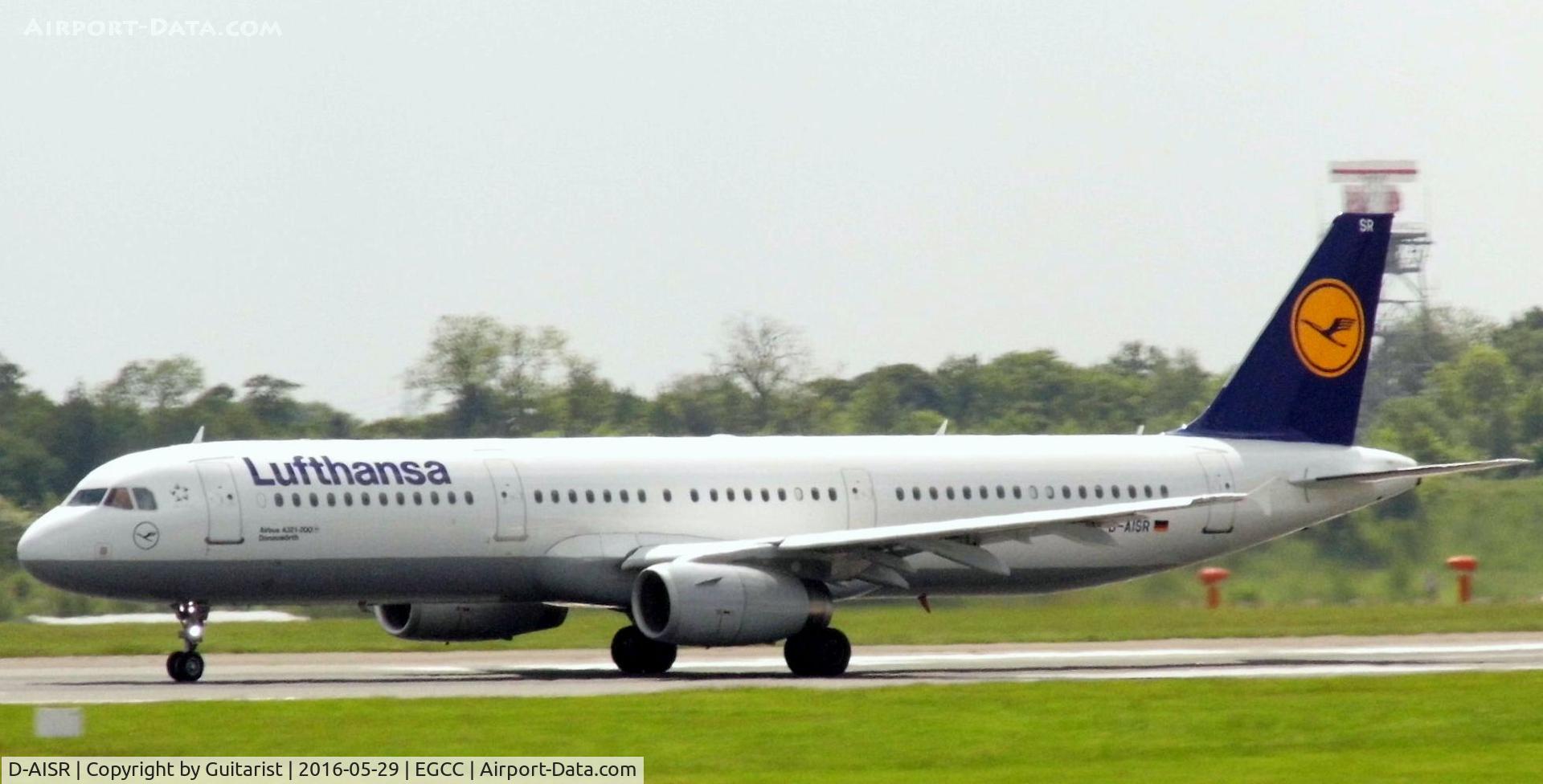 D-AISR, 2009 Airbus A321-231 C/N 3987, At Manchester
