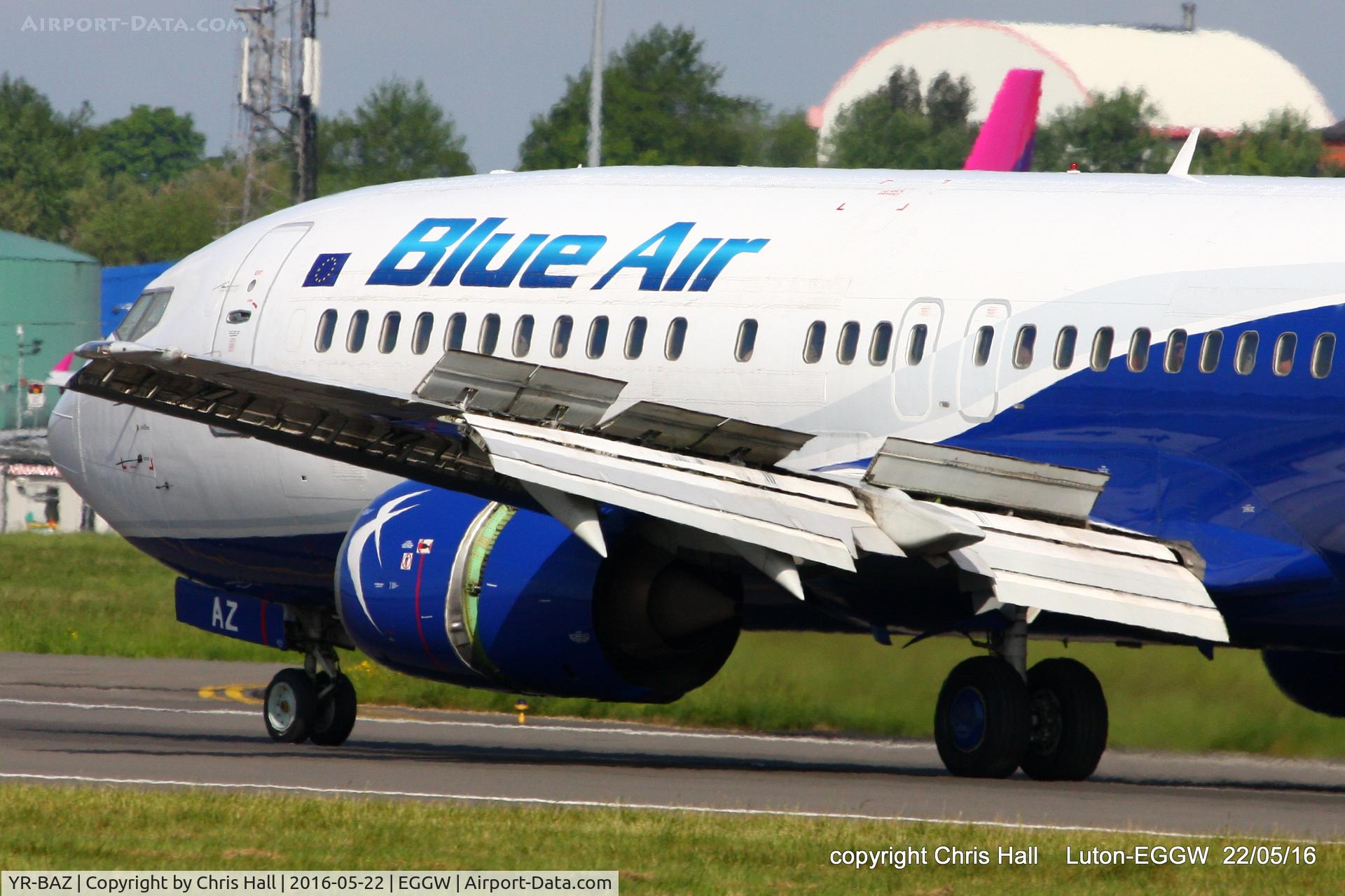 YR-BAZ, 1990 Boeing 737-405 C/N 24644, Blue Air