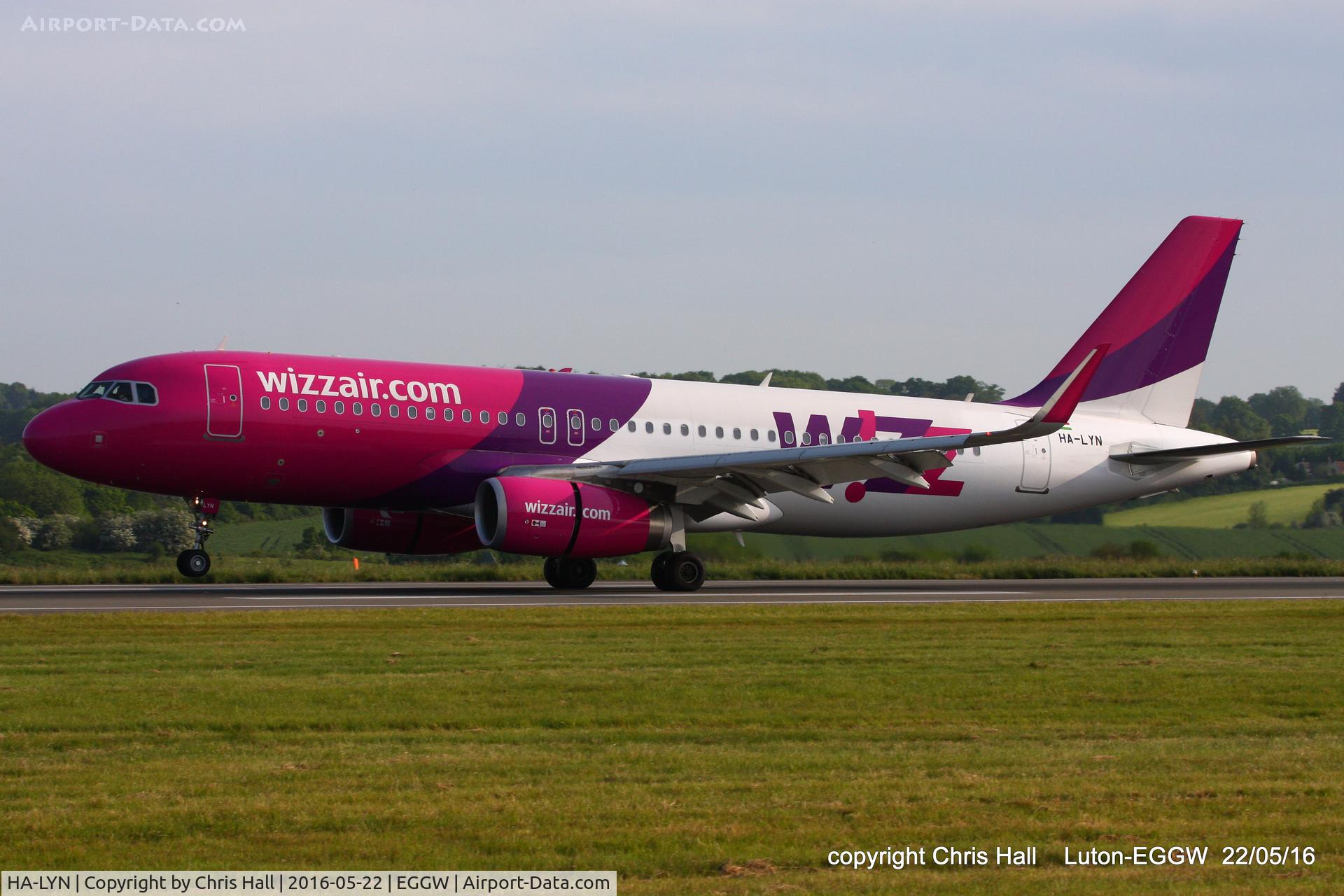 HA-LYN, 2015 Airbus A320-232 C/N 6559, Wizzair