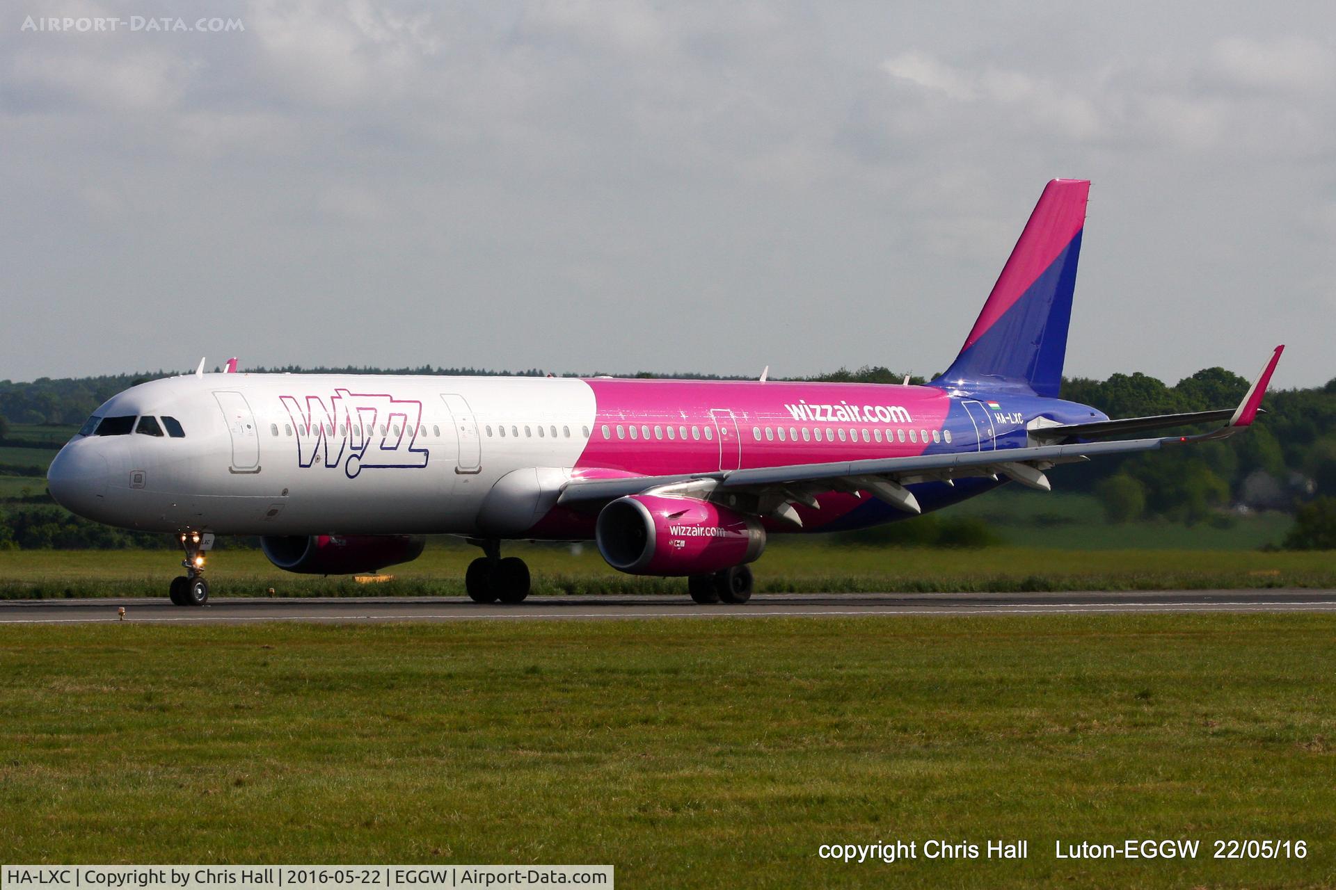 HA-LXC, 2016 Airbus A321-231 C/N 6976, Wizzair