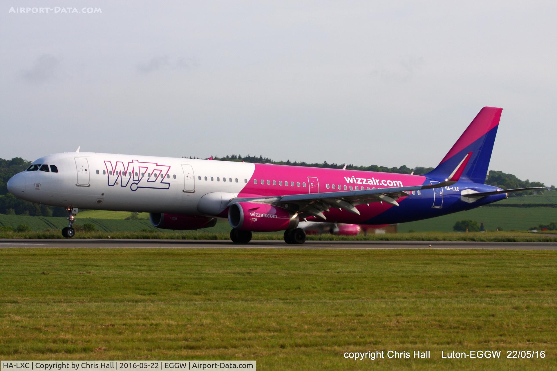 HA-LXC, 2016 Airbus A321-231 C/N 6976, Wizzair