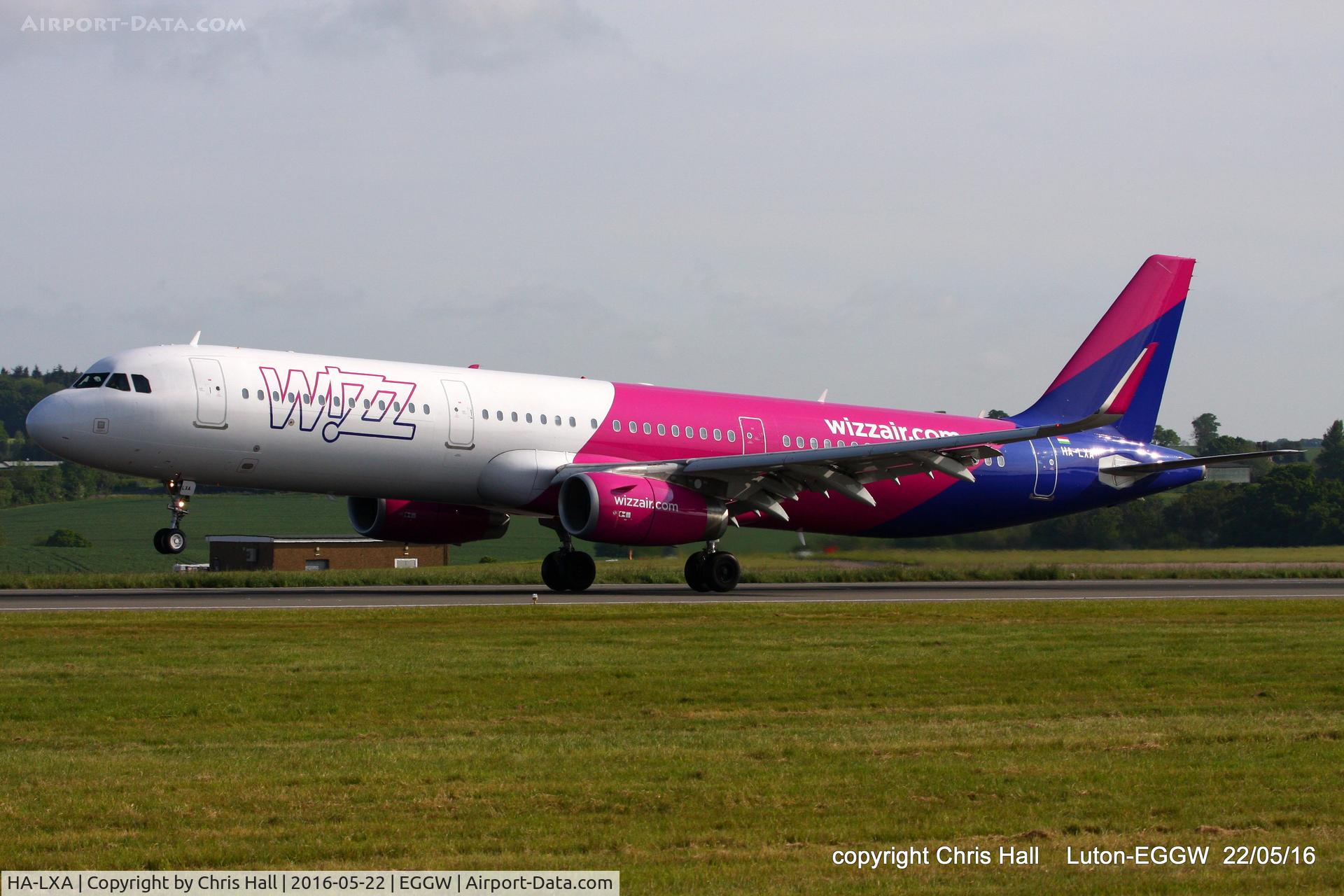 HA-LXA, 2015 Airbus A321-231 C/N 6848, Wizzair
