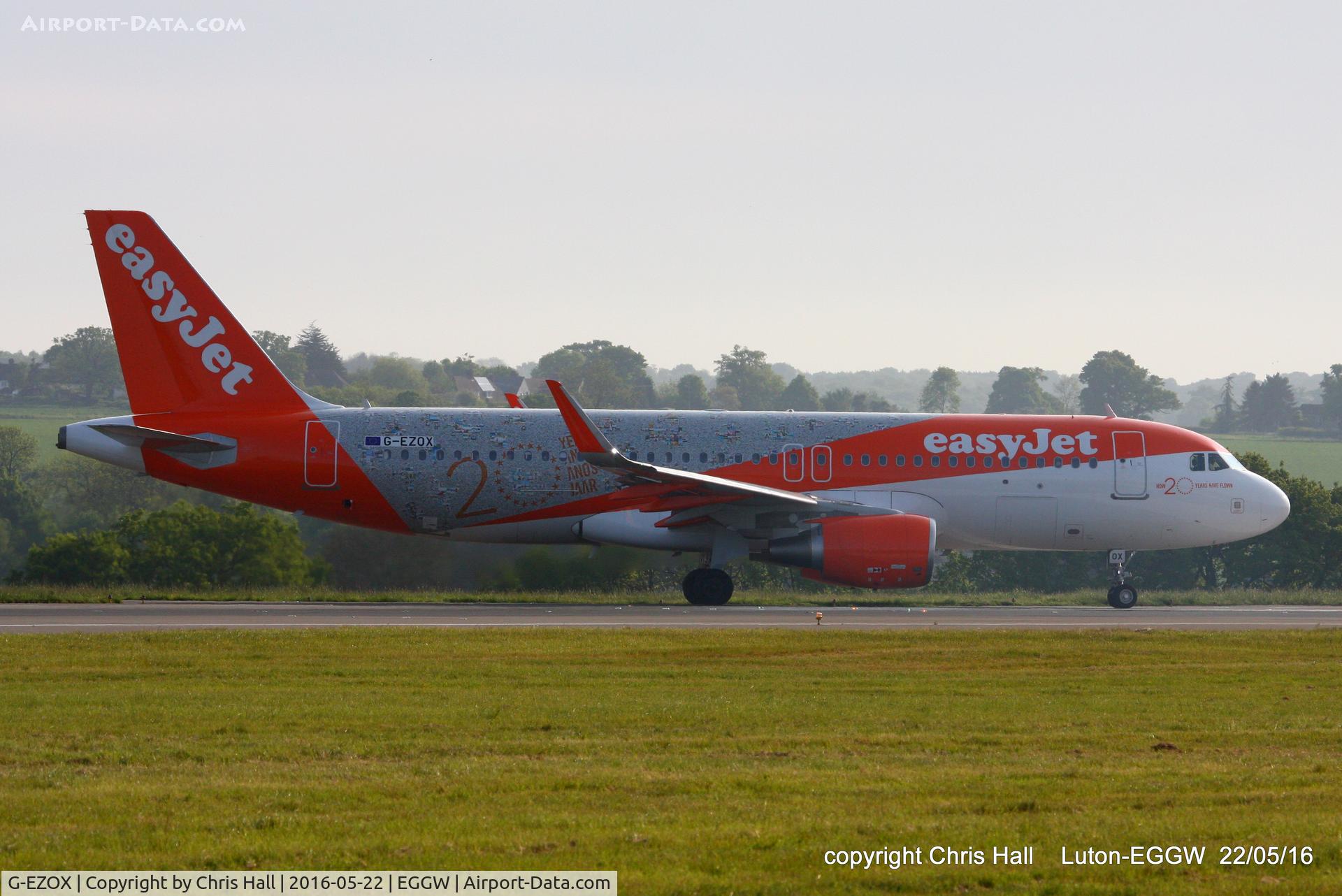 G-EZOX, 2015 Airbus A320-214 C/N 6837, easyJet 