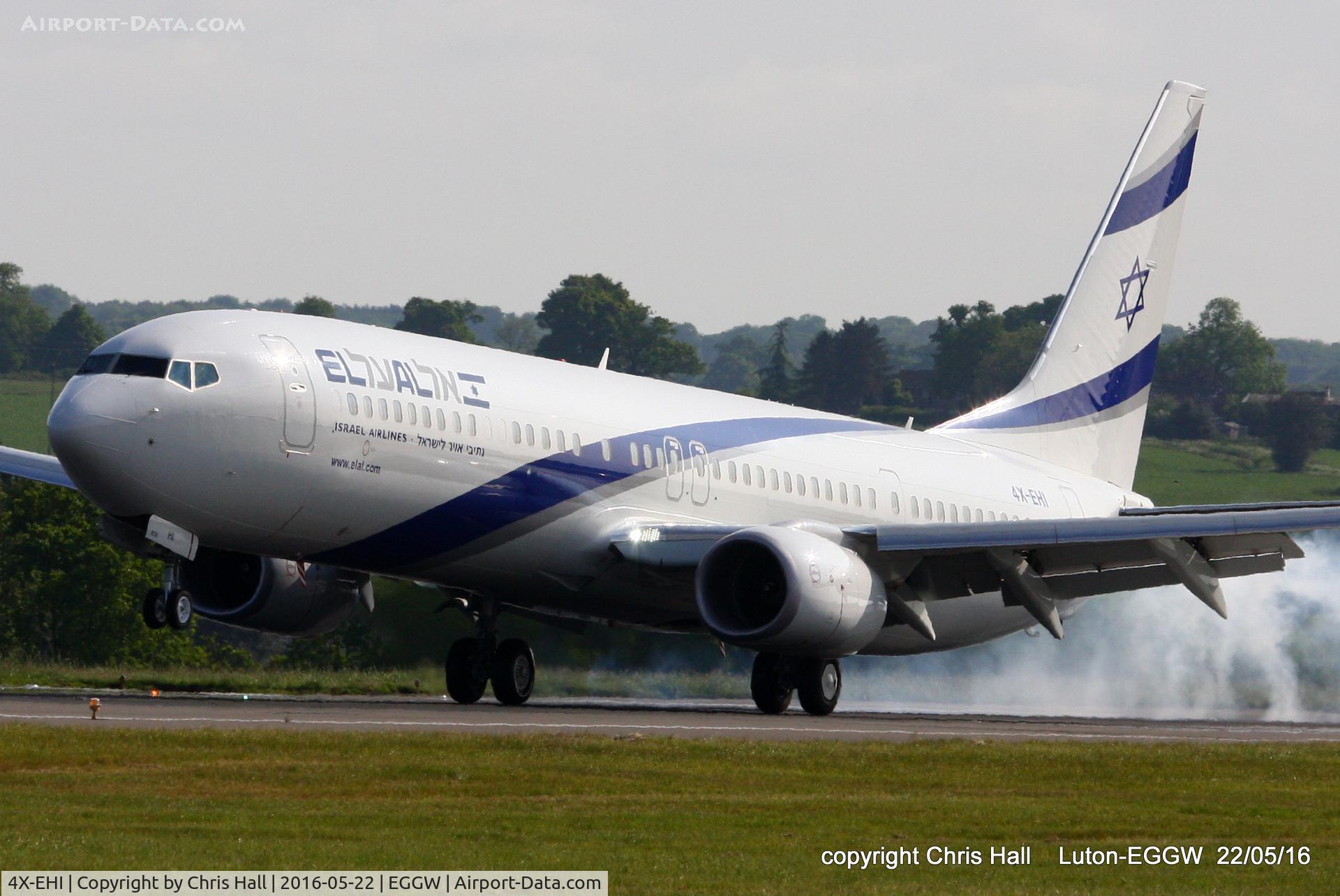 4X-EHI, 2016 Boeing 737-958/ER C/N 41559, El Al Israel Airlines