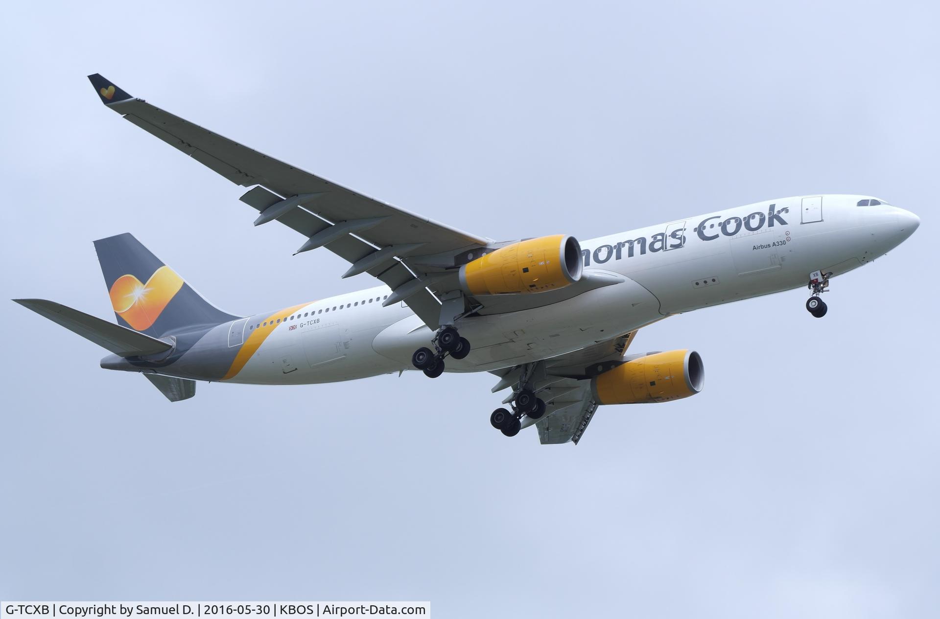 G-TCXB, 2008 Airbus A330-243 C/N 948, Inaugural flight to Boston, MA (TCX862).