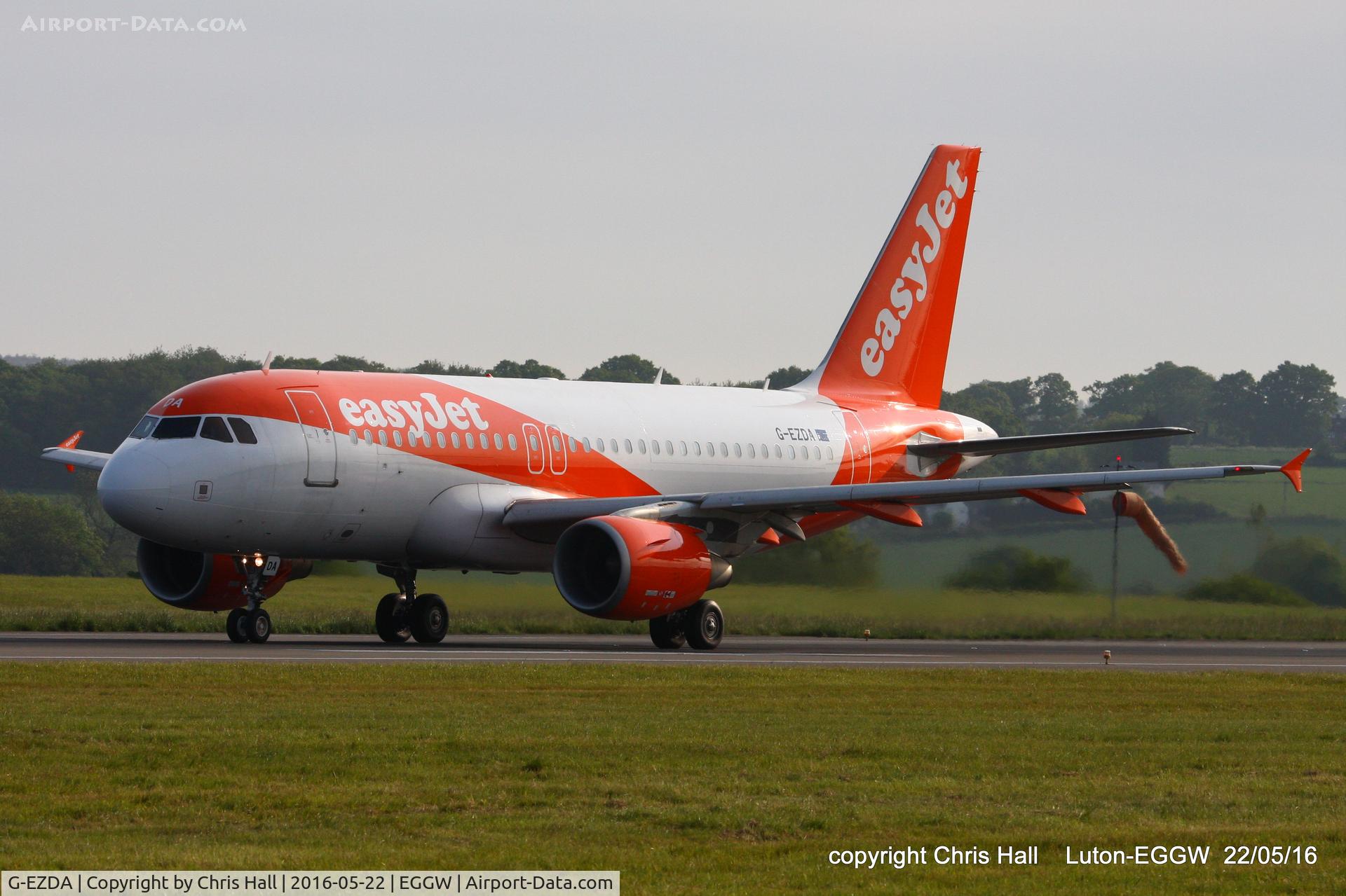 G-EZDA, 2008 Airbus A319-111 C/N 3413, easyJet