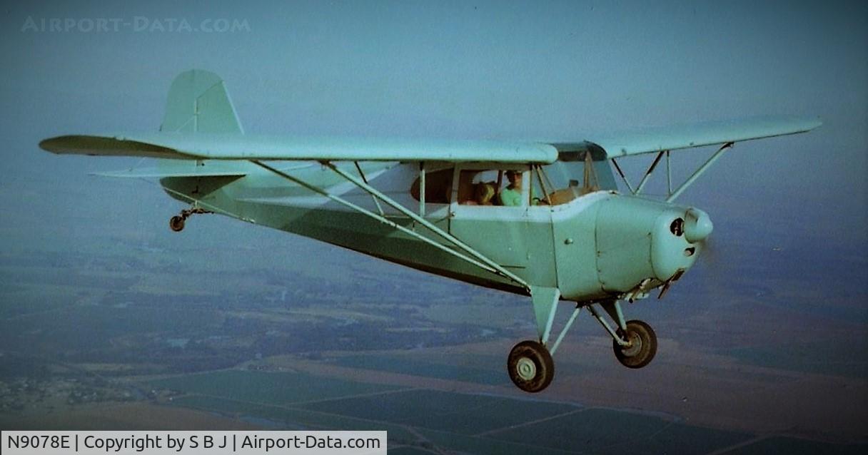 N9078E, 1946 Aeronca 11AC Chief C/N 11AC-710, 78E before it became a white and blue chief.