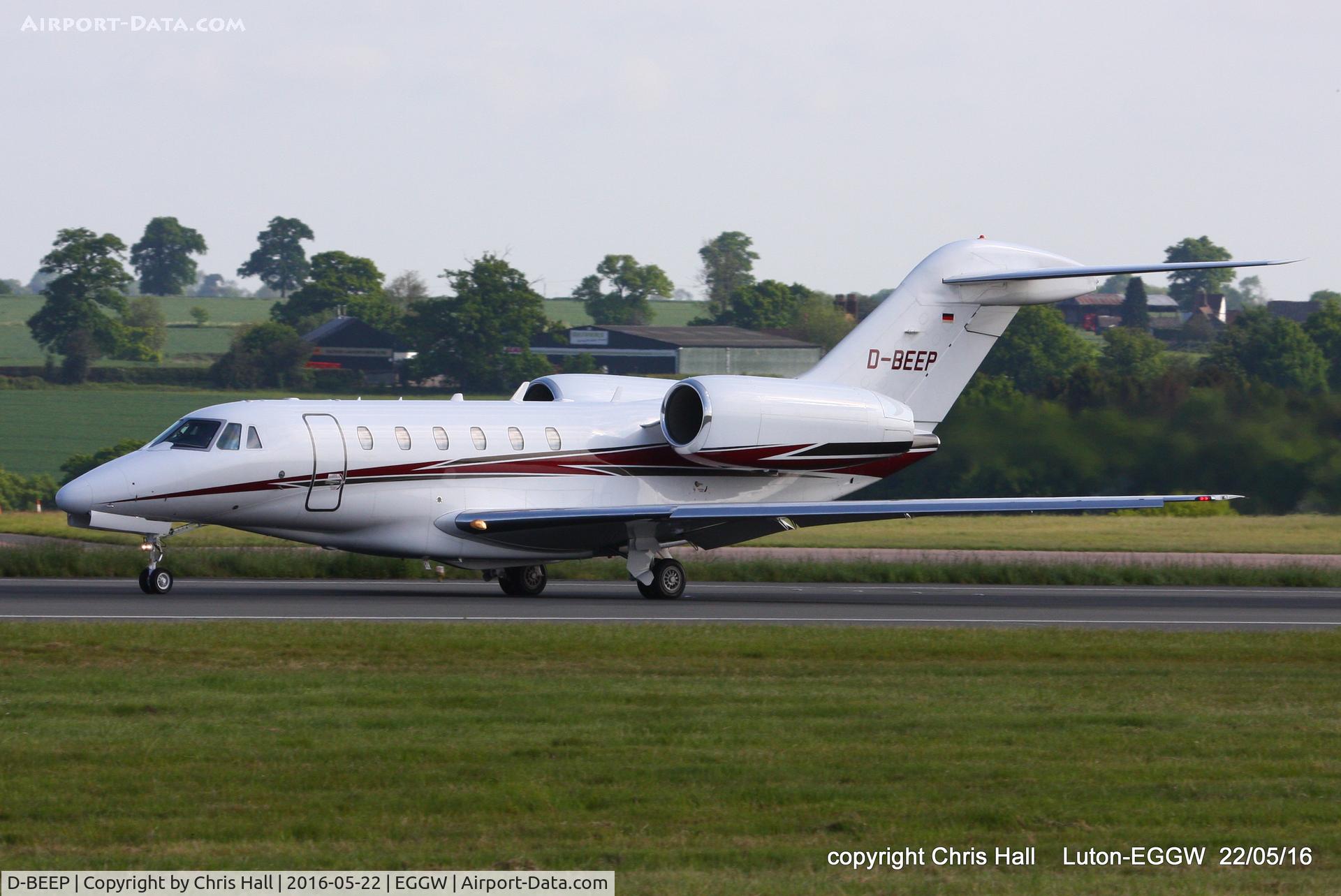 D-BEEP, 2000 Cessna 750 Citation X Citation X C/N 750-0107, Air X Charter