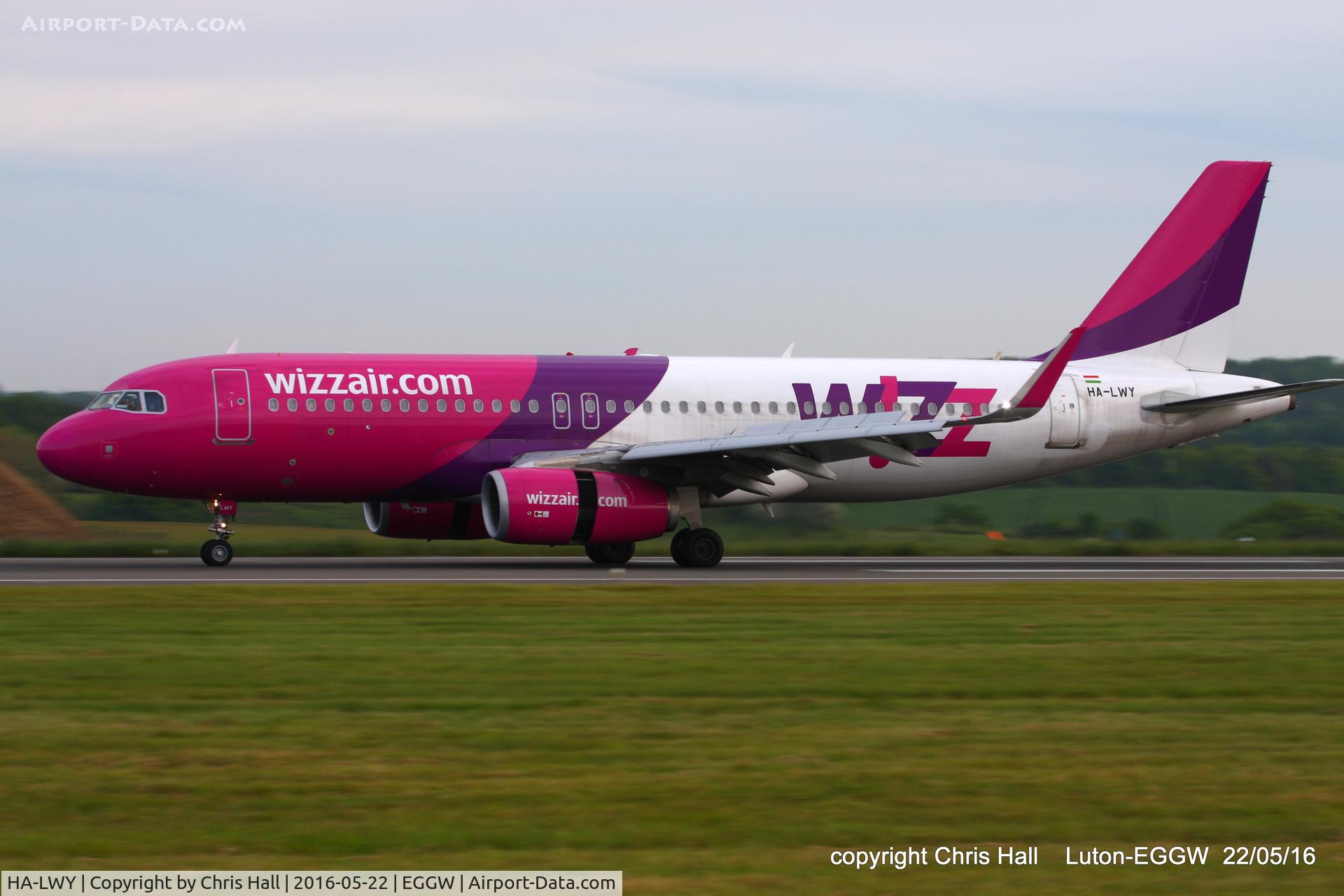 HA-LWY, 2014 Airbus A320-232 C/N 6058, Wizzair