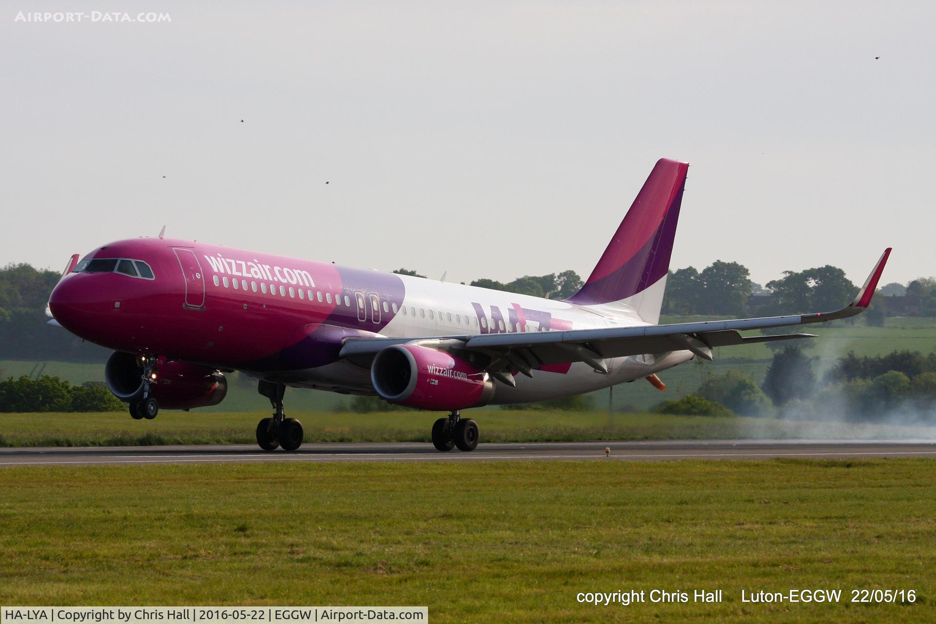 HA-LYA, 2014 Airbus A320-232 C/N 6077, Wizzair