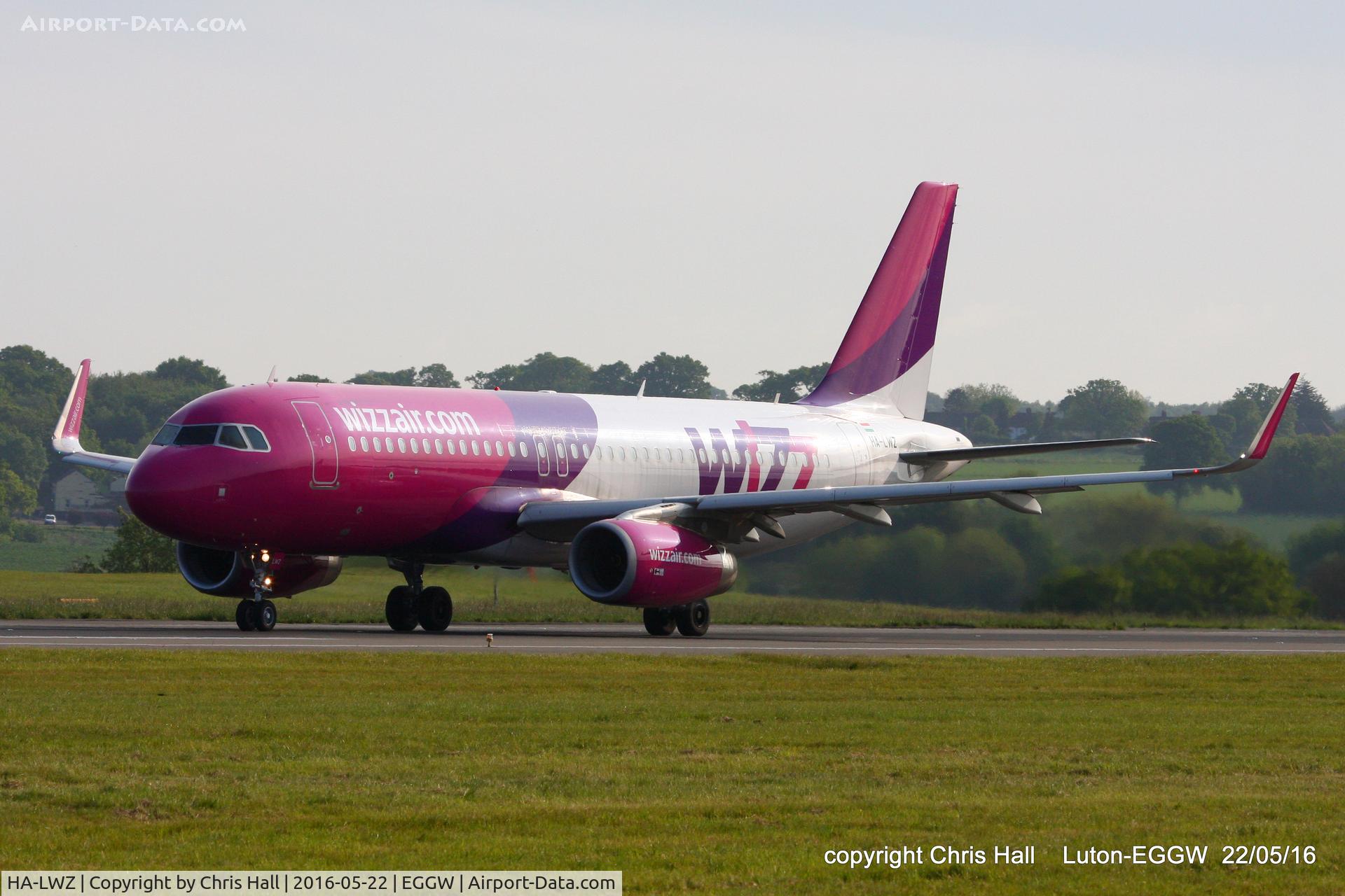 HA-LWZ, 2014 Airbus A320-232 C/N 6086, Wizzair