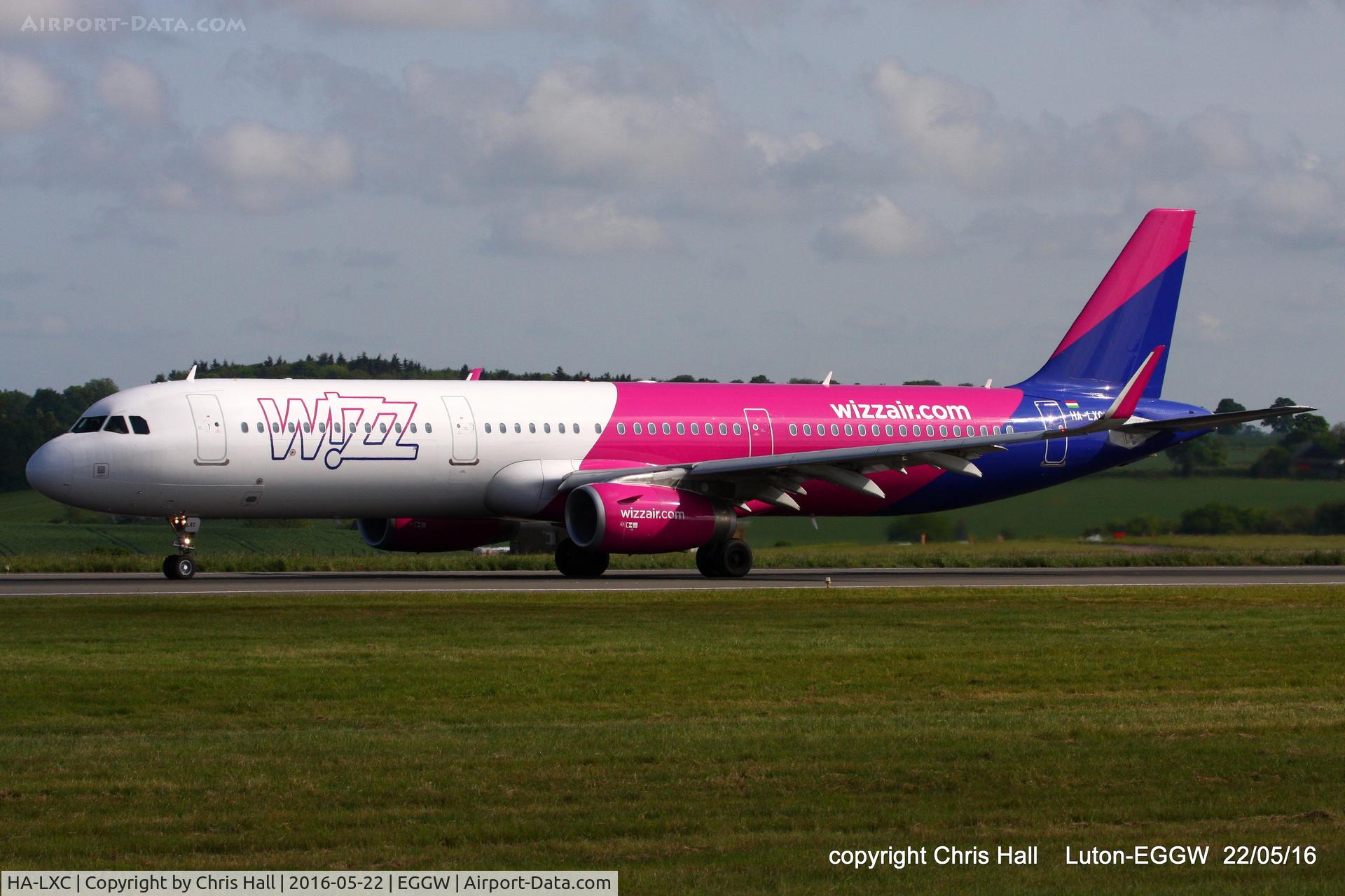 HA-LXC, 2016 Airbus A321-231 C/N 6976, Wizzair