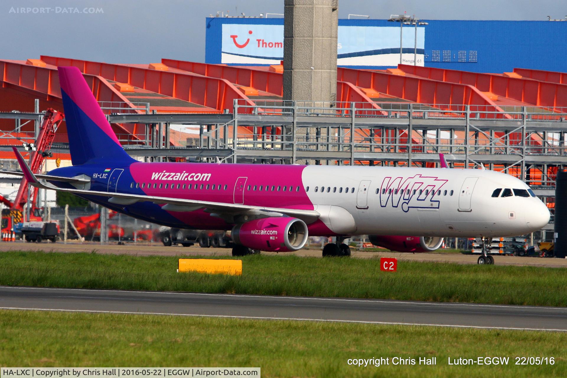 HA-LXC, 2016 Airbus A321-231 C/N 6976, Wizzair