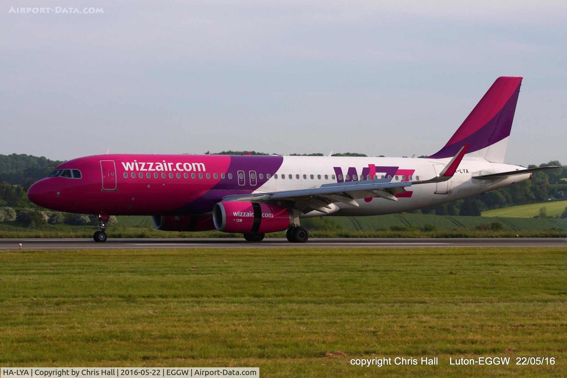 HA-LYA, 2014 Airbus A320-232 C/N 6077, Wizzair