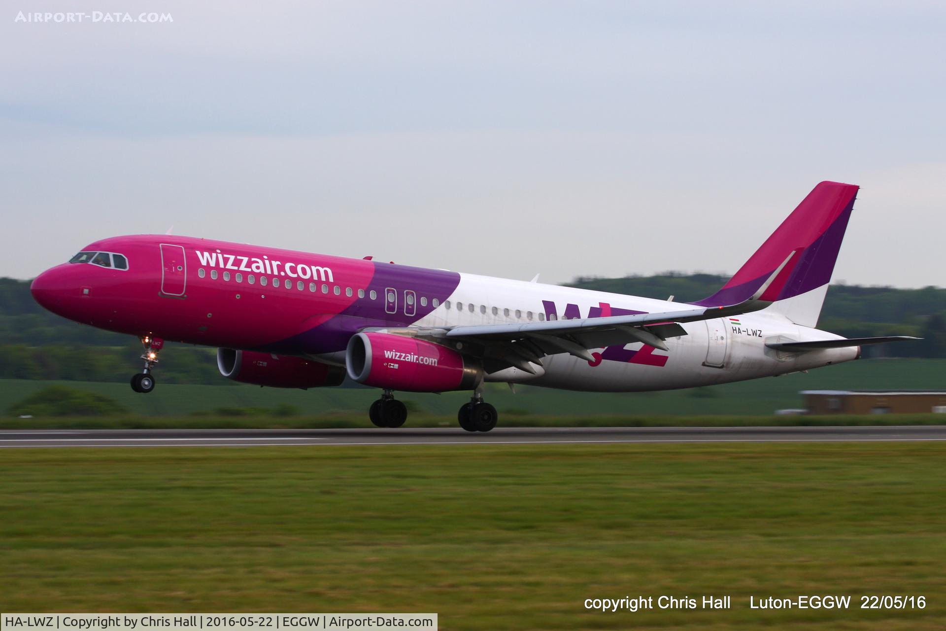 HA-LWZ, 2014 Airbus A320-232 C/N 6086, Wizzair