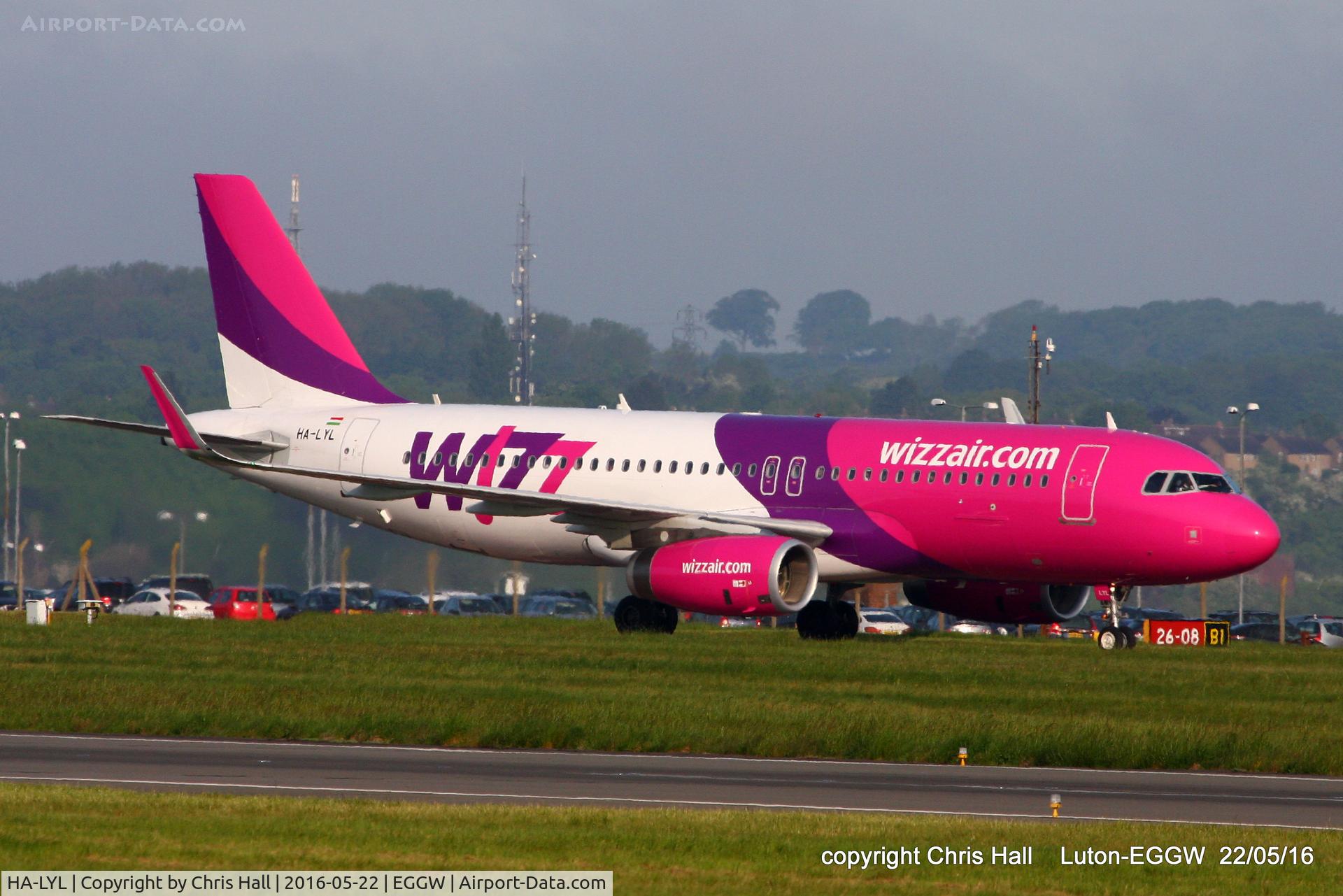 HA-LYL, 2015 Airbus A320-232 C/N 6489, Wizzair