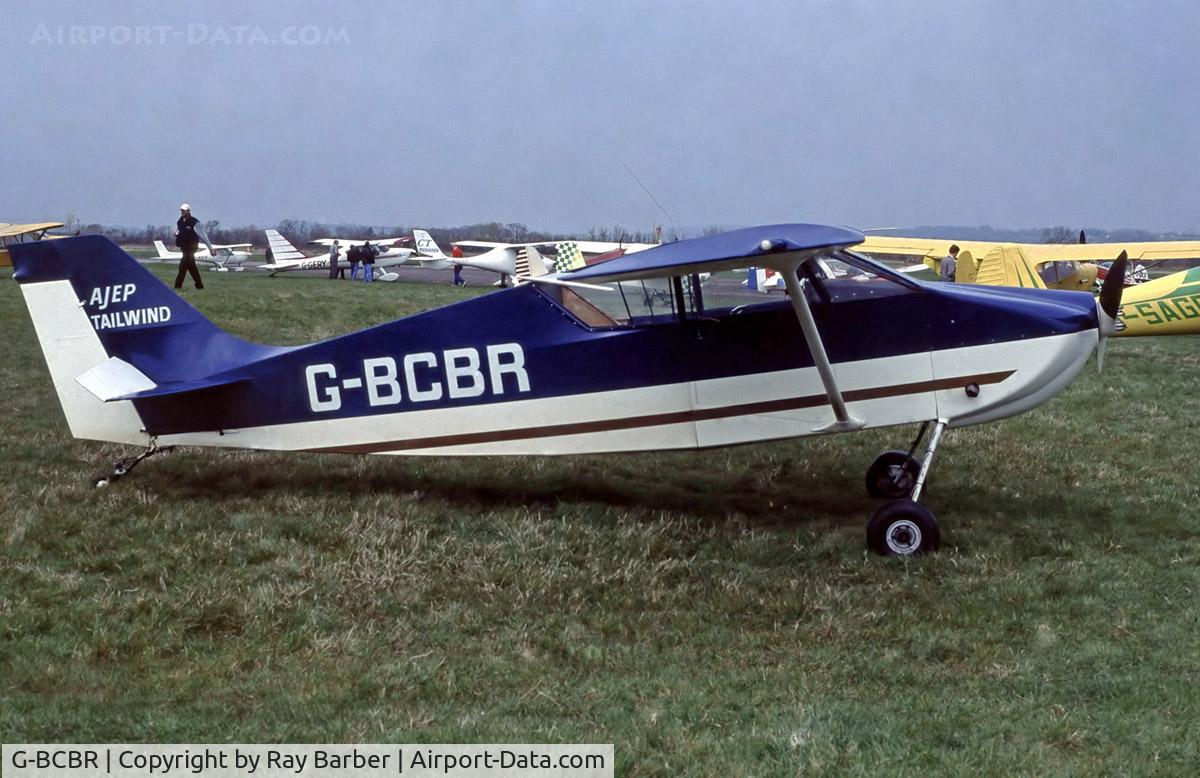 G-BCBR, 1973 Wittman W-8 Tailwind C/N TW3-380, Wittman W.8 Tailwind [TW3-380] (Place & Date Unknown)~G. From a slide.