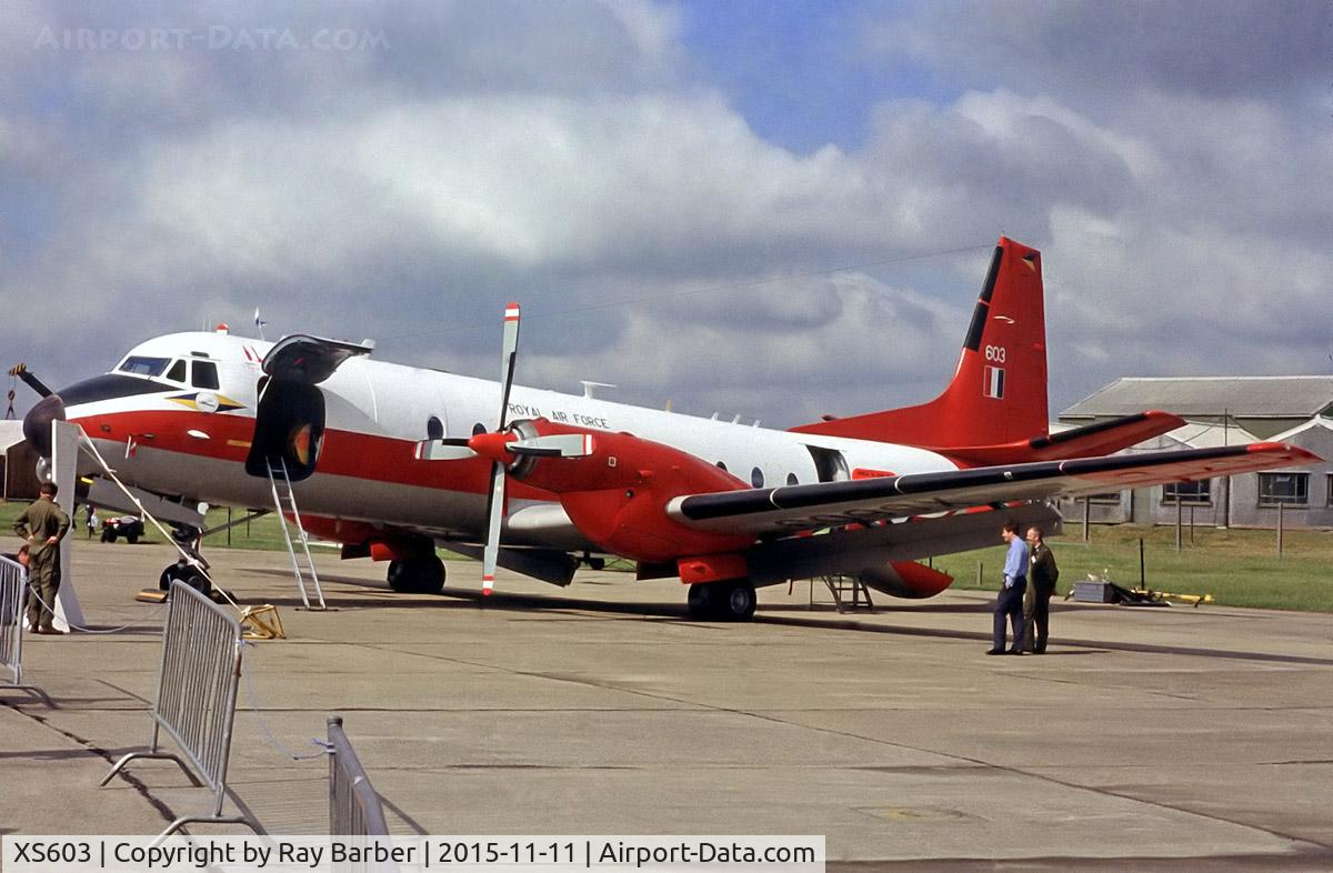 XS603, 1966 Hawker Siddeley HS-780 Andover E.3 C/N Set 10, Hawker Siddeley Andover E.3 [Set 10] (Royal Air Force) (Place & Date Unknown)~G. From a slide.