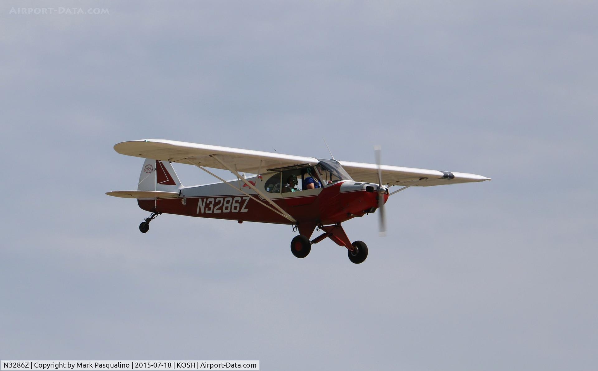 N3286Z, 1959 Piper PA-18 C/N 18-7208, Piper PA-18