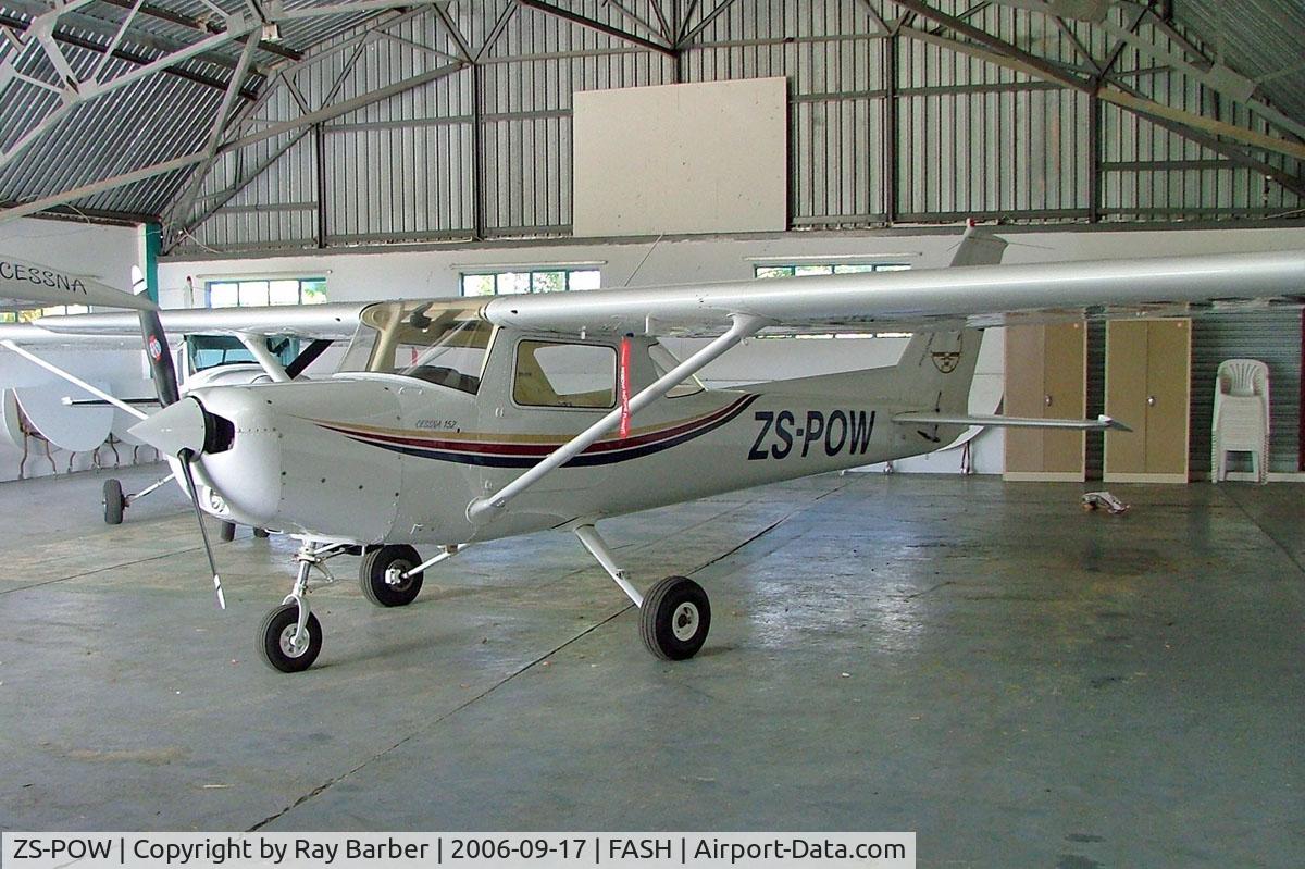 ZS-POW, 1977 Cessna 152 C/N 15280911, Cessna 152 [152-80911] Stellenbosch~ZS 17/09/2006