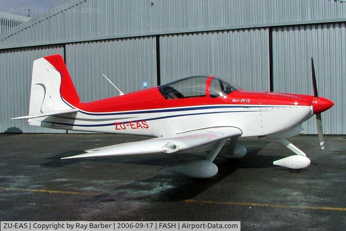 ZU-EAS, 2005 Vans RV- 7A C/N 1018, Van's RV-7A [1018] Stellenbosch~ZS 17/09/2006