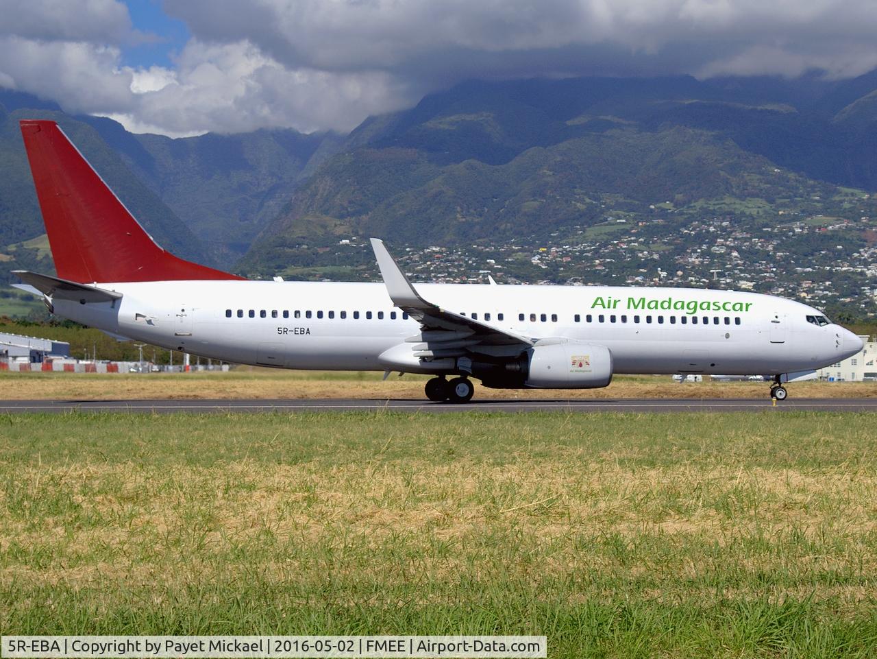 5R-EBA, 2007 Boeing 737-86N C/N 35212, Landing rwy 30