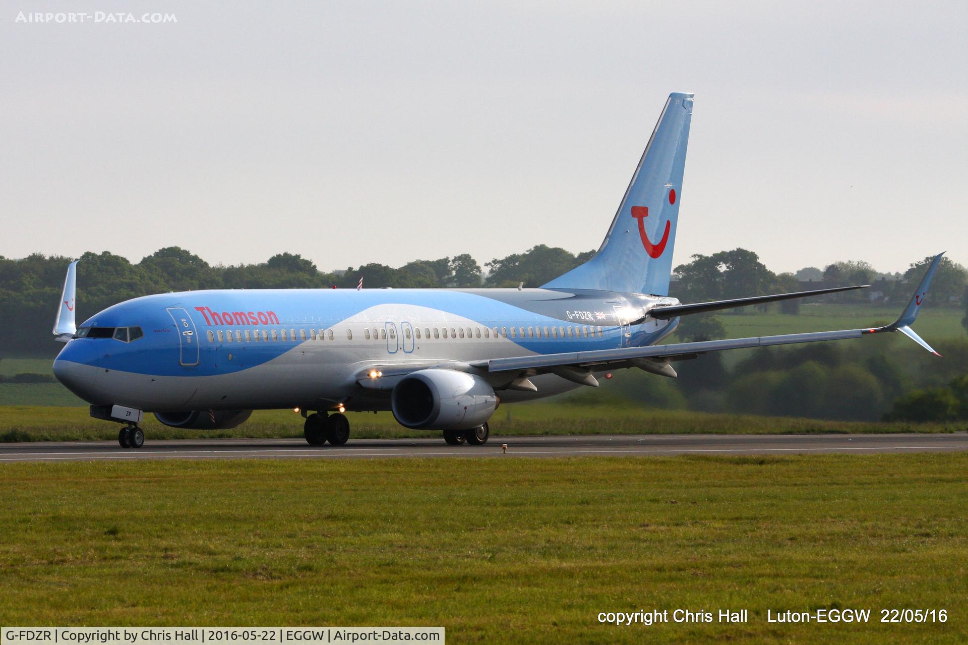 G-FDZR, 2009 Boeing 737-8K5 C/N 35145, Thomson