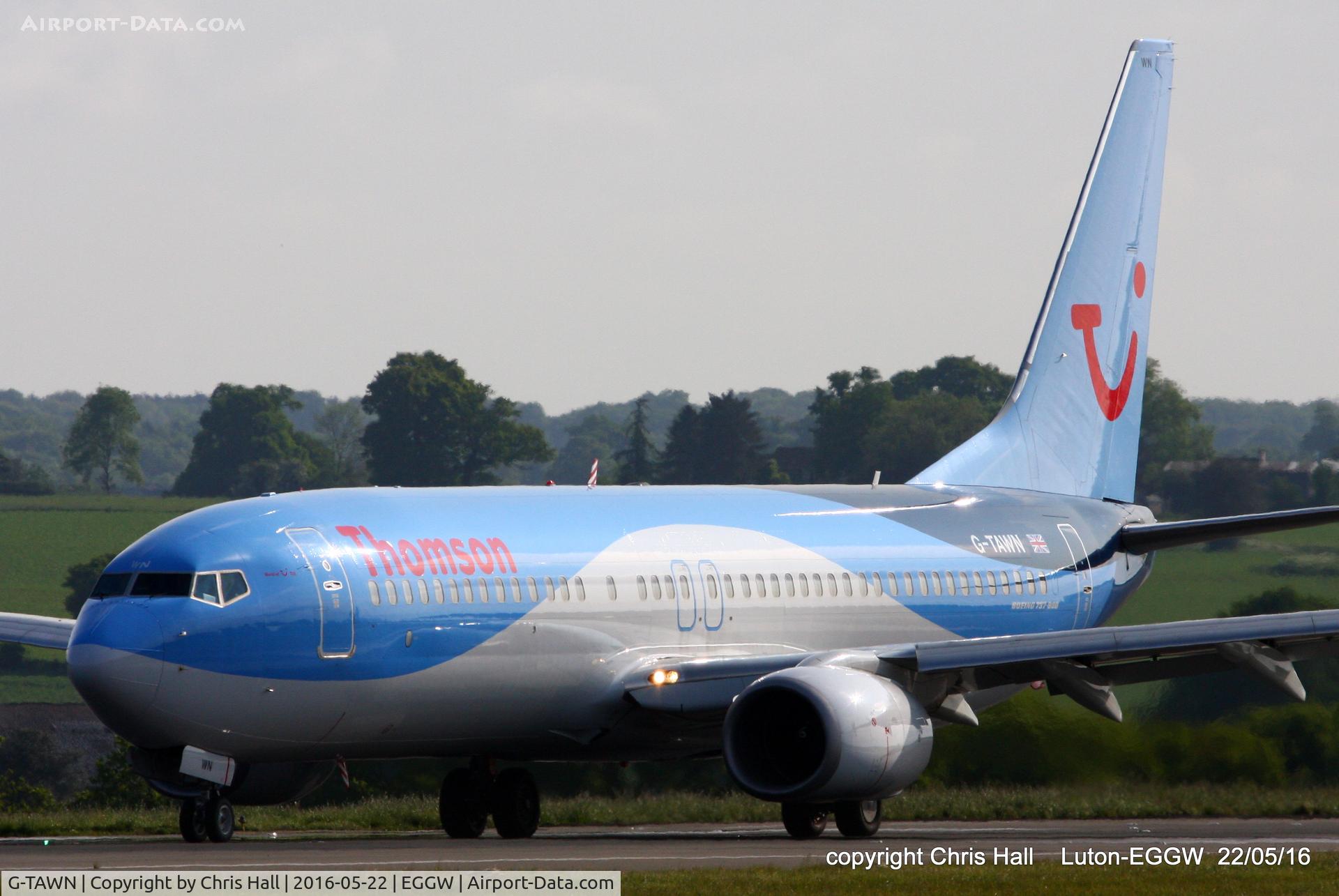 G-TAWN, 2013 Boeing 737-8K5 C/N 37251, Thomson