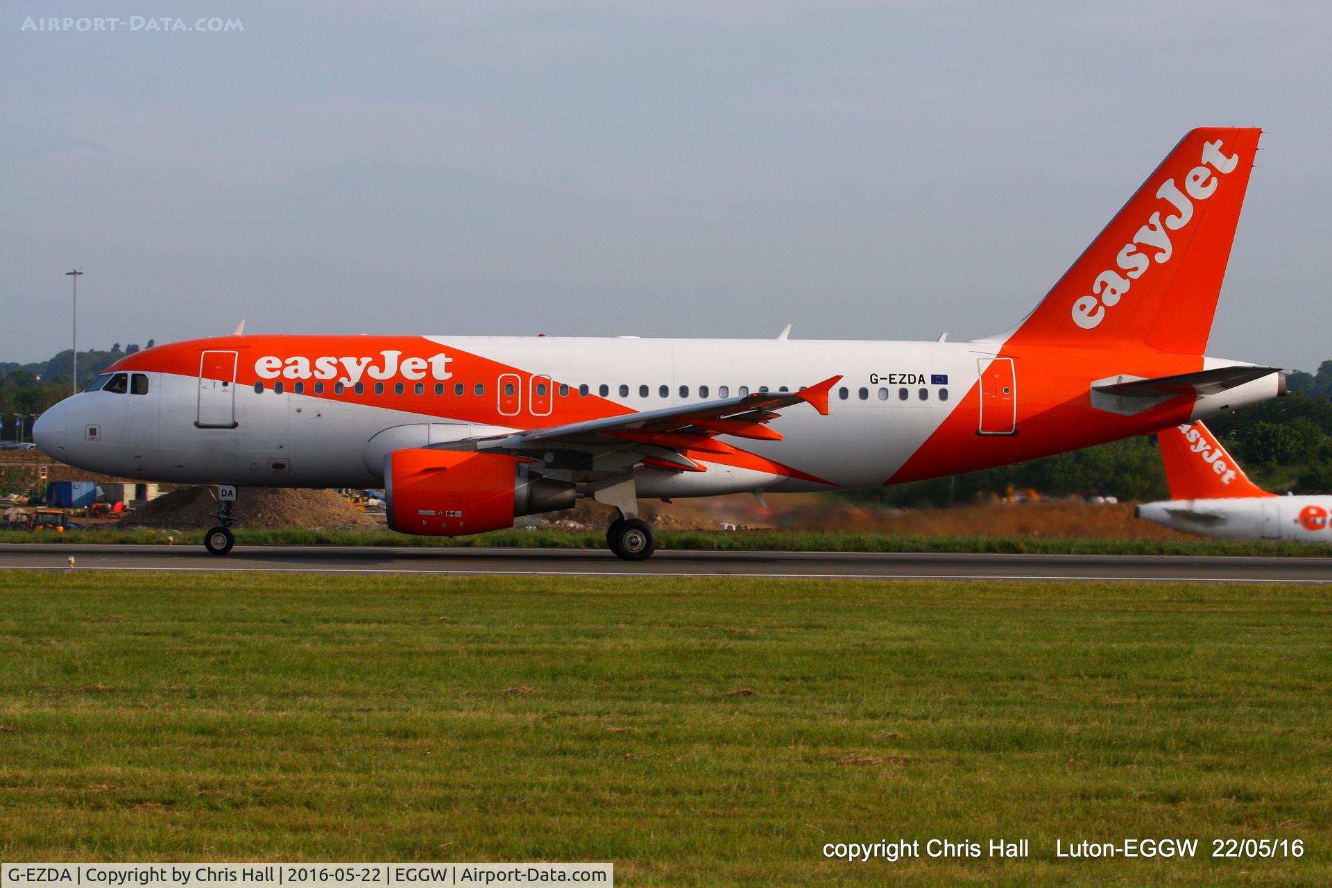 G-EZDA, 2008 Airbus A319-111 C/N 3413, easyJet