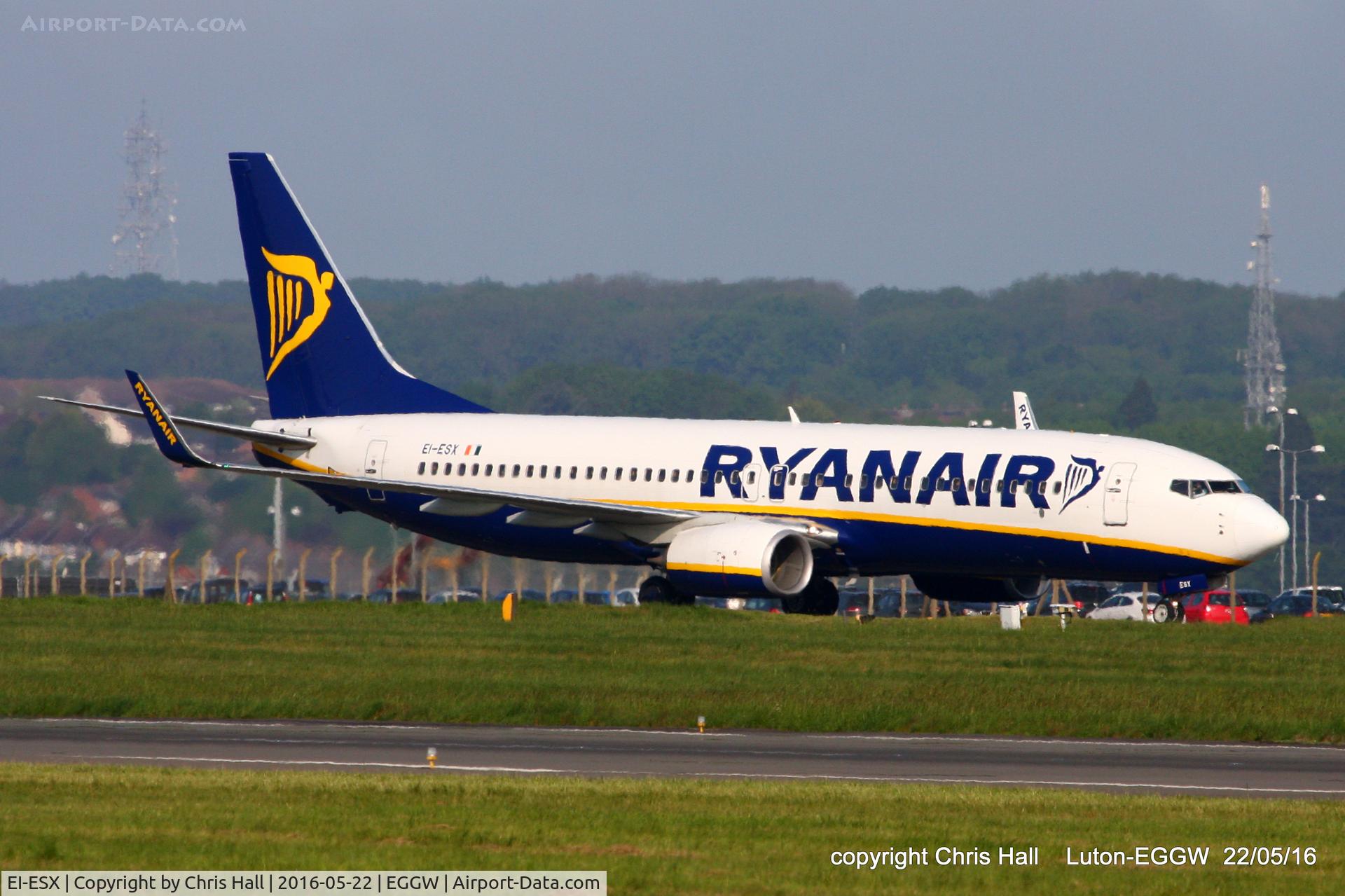 EI-ESX, 2011 Boeing 737-8AS C/N 34998, Ryanair