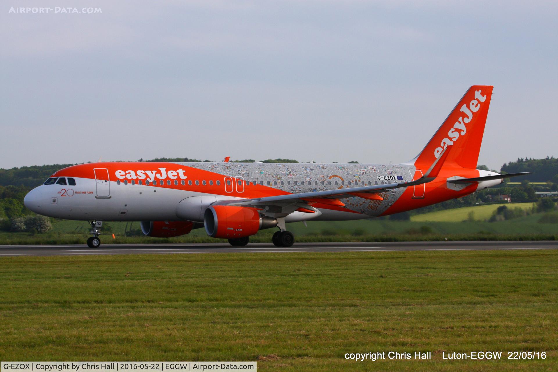 G-EZOX, 2015 Airbus A320-214 C/N 6837, easyJet 