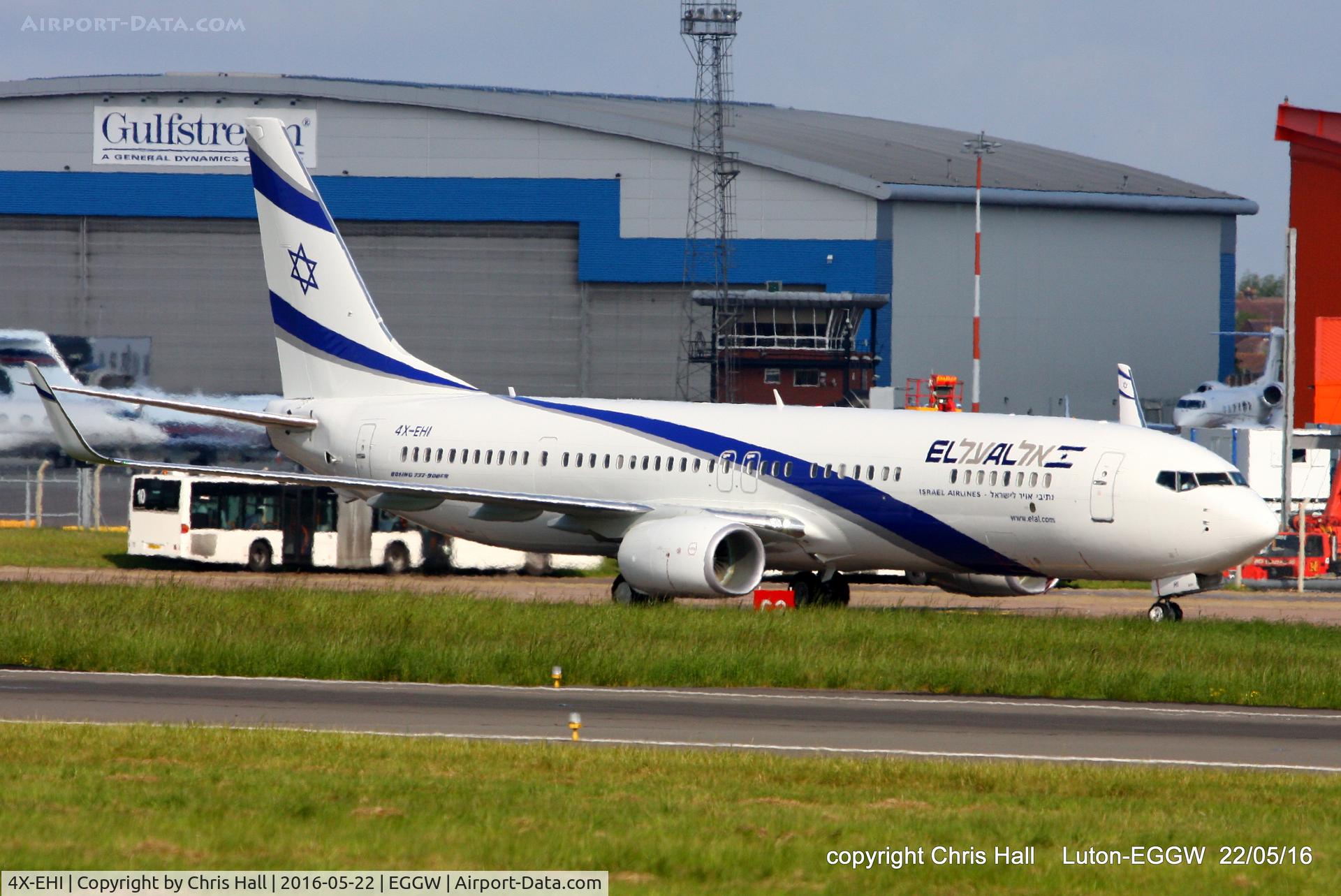 4X-EHI, 2016 Boeing 737-958/ER C/N 41559, El Al Israel Airlines