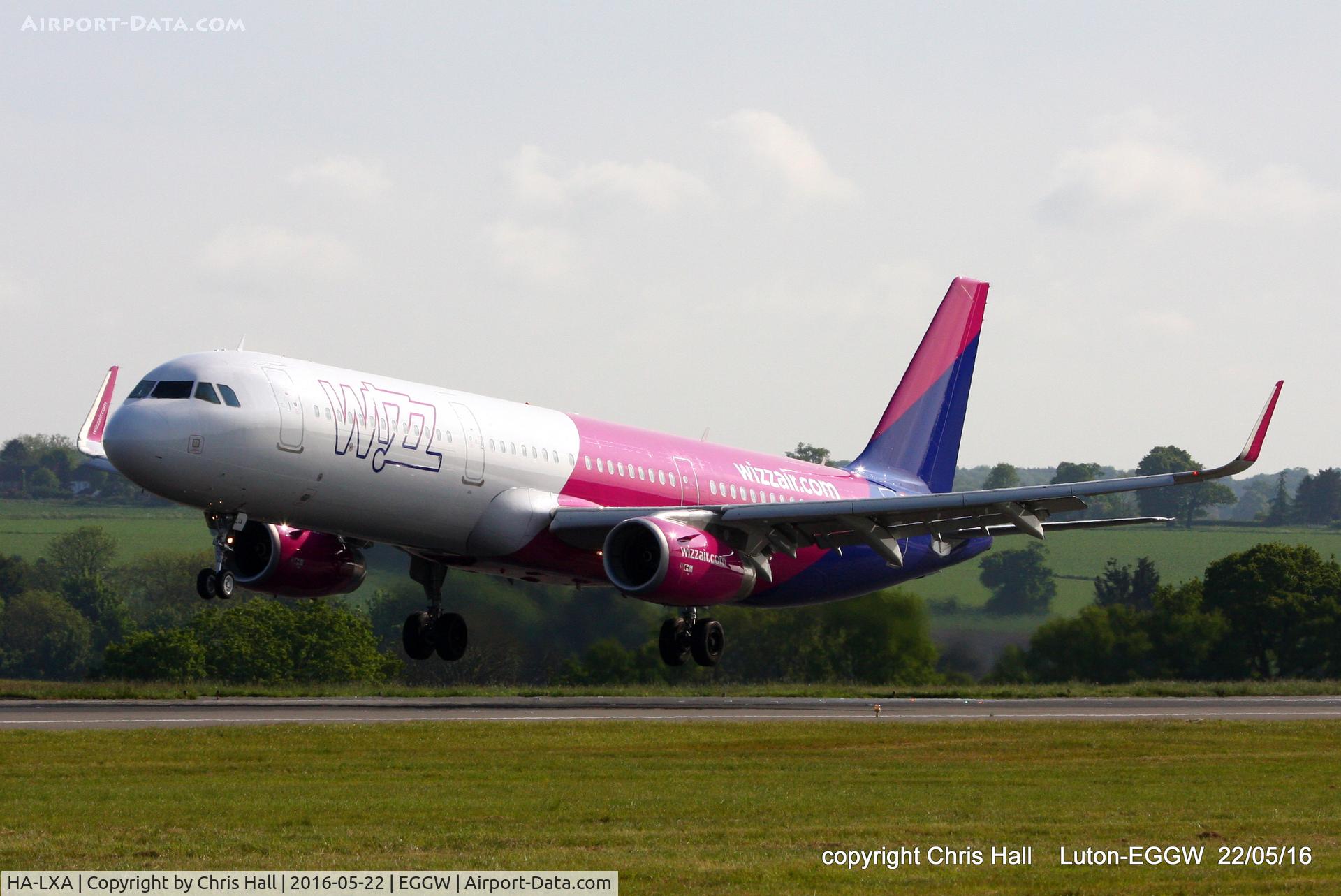 HA-LXA, 2015 Airbus A321-231 C/N 6848, Wizzair