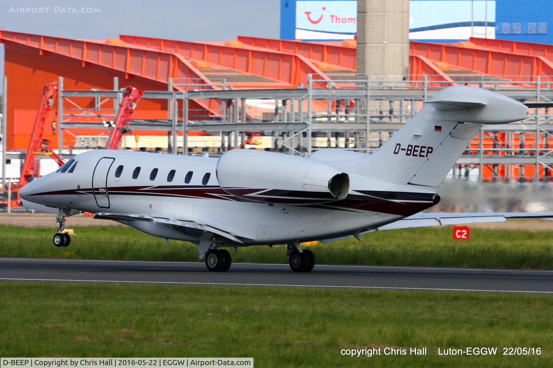D-BEEP, 2000 Cessna 750 Citation X Citation X C/N 750-0107, Air X Charter