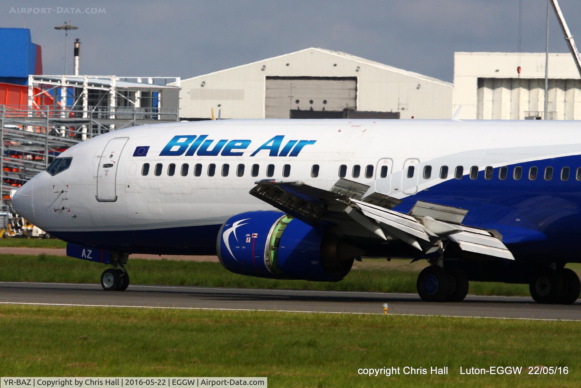 YR-BAZ, 1990 Boeing 737-405 C/N 24644, Blue Air