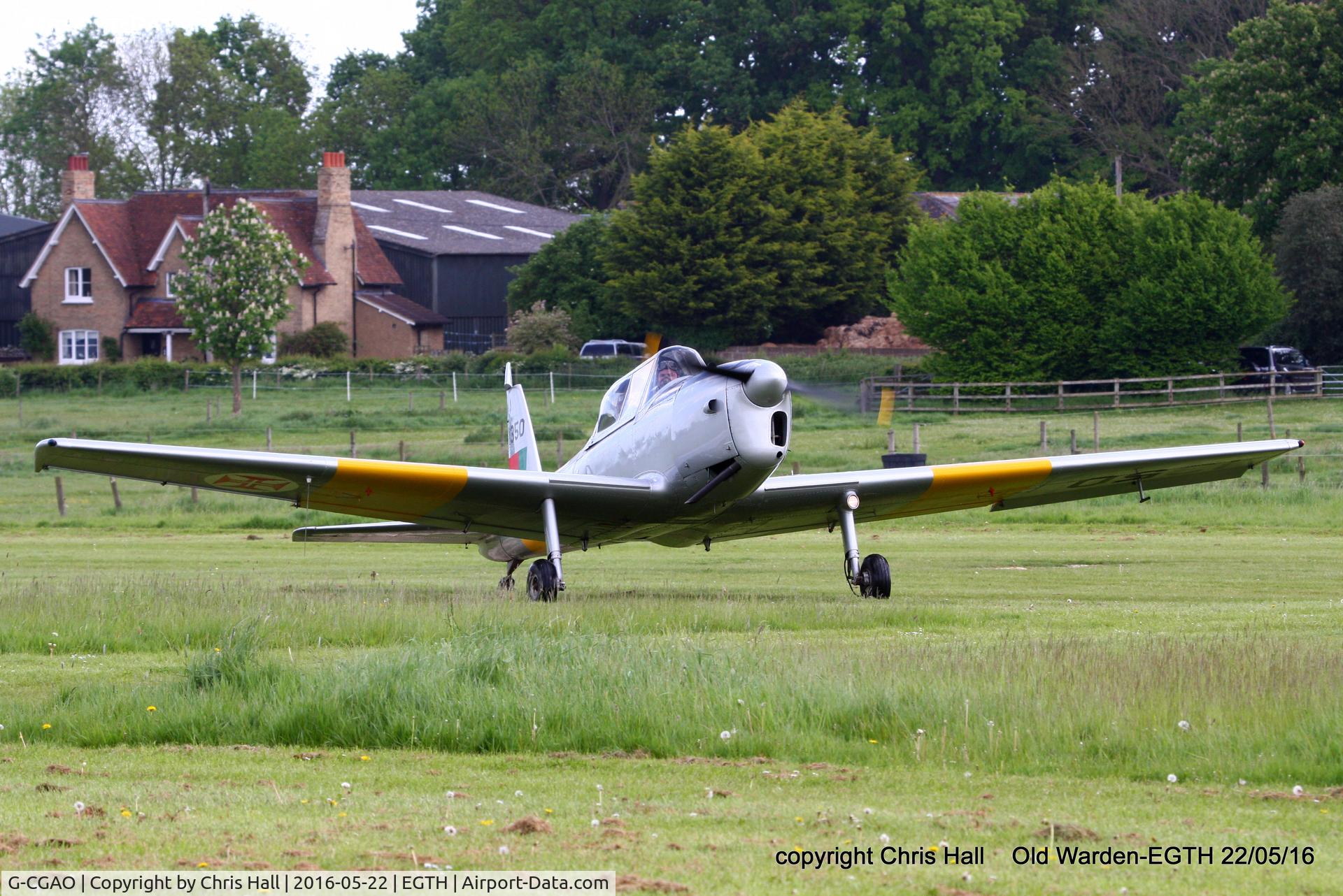 G-CGAO, 1958 OGMA DHC-1 Chipmunk T.20 C/N OGMA-40, 70th Anniversary of the first flight of the de Havilland Chipmunk  Fly-In at Old Warden