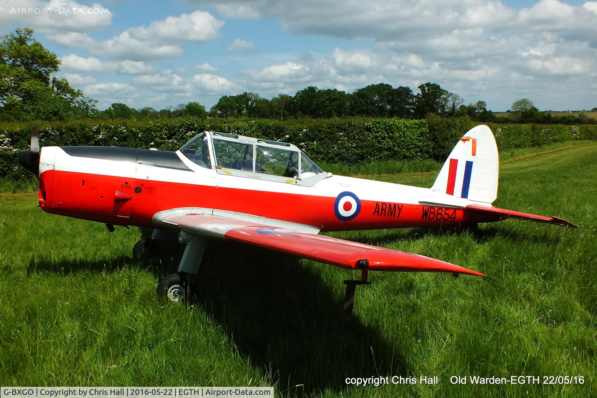G-BXGO, 1950 De Havilland DHC-1 Chipmunk T.10 C/N C1/0097, 70th Anniversary of the first flight of the de Havilland Chipmunk  Fly-In at Old Warden