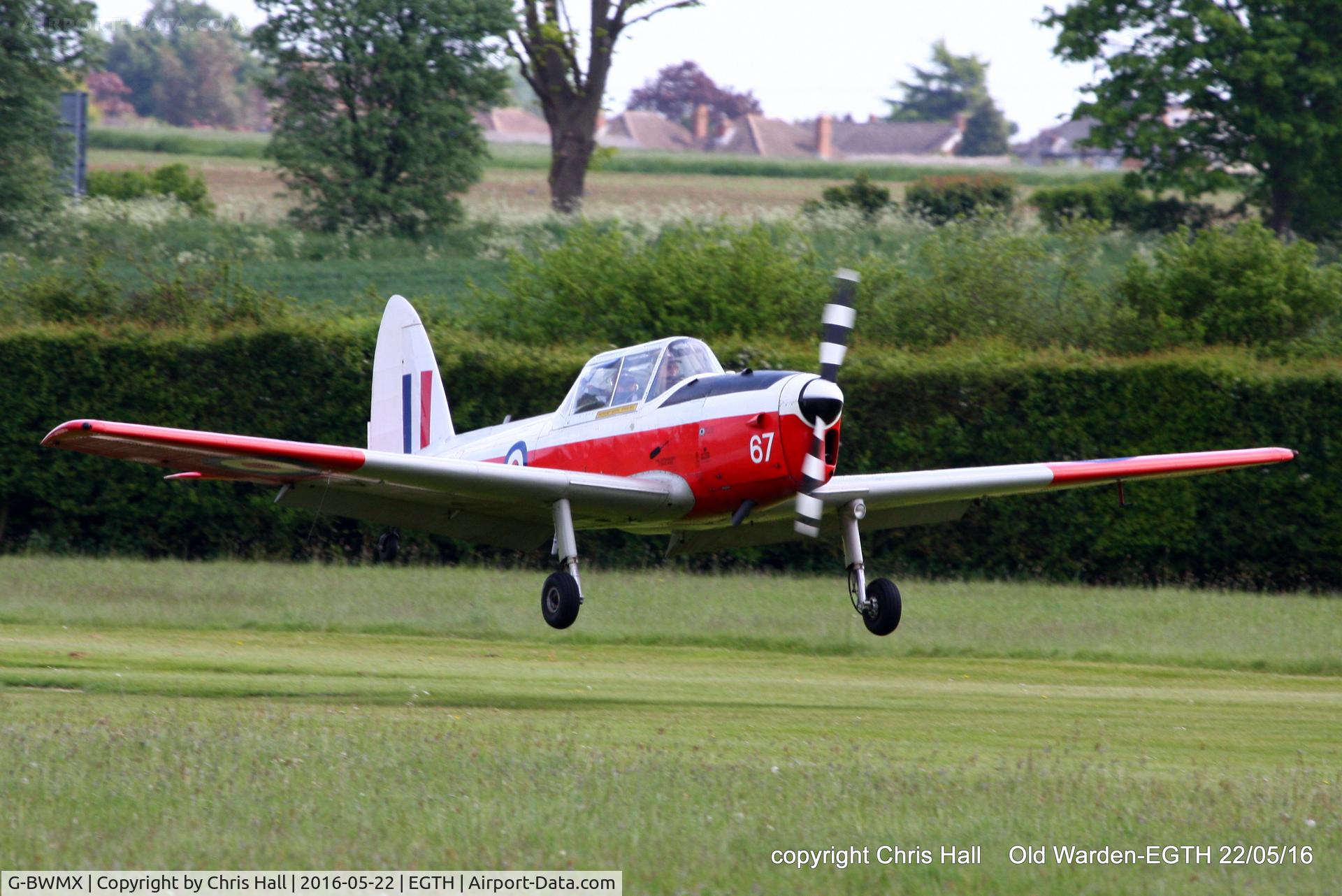 G-BWMX, 1951 De Havilland DHC-1 Chipmunk T.10 C/N C1/0481, 70th Anniversary of the first flight of the de Havilland Chipmunk  Fly-In at Old Warden