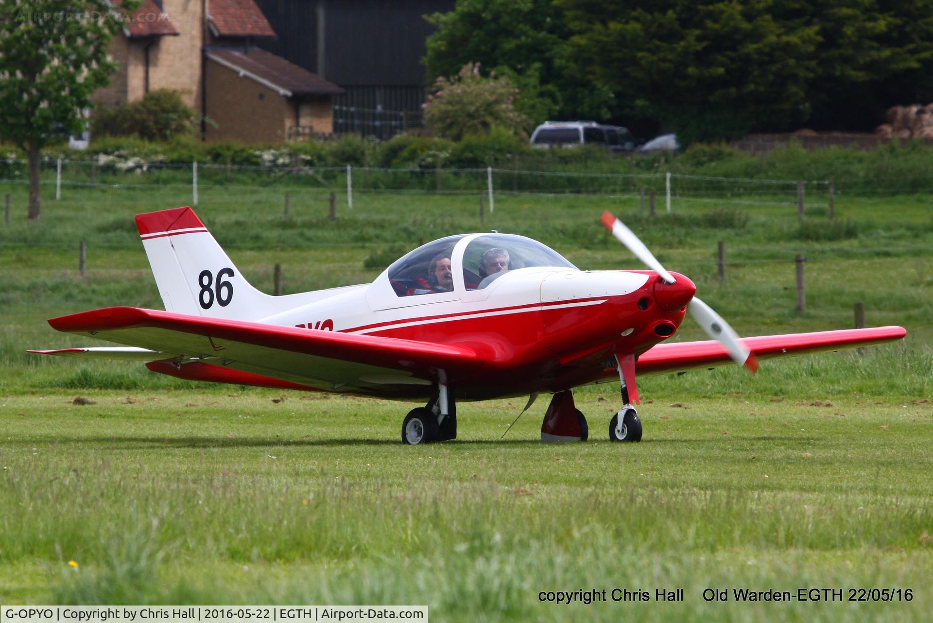 G-OPYO, 2009 Alpi Aviation Pioneer 300 Hawk C/N PFA 330A-14597, 70th Anniversary of the first flight of the de Havilland Chipmunk  Fly-In at Old Warden