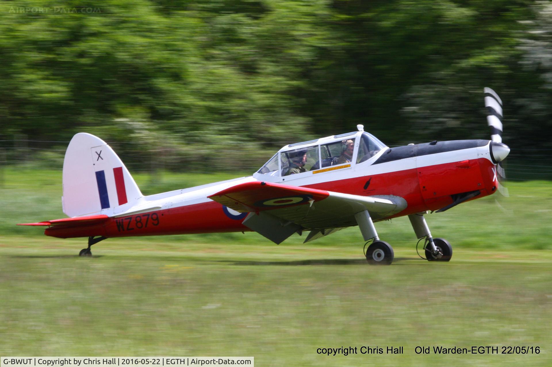 G-BWUT, 1953 De Havilland DHC-1 Chipmunk T.10 C/N C1/0918, 70th Anniversary of the first flight of the de Havilland Chipmunk  Fly-In at Old Warden
